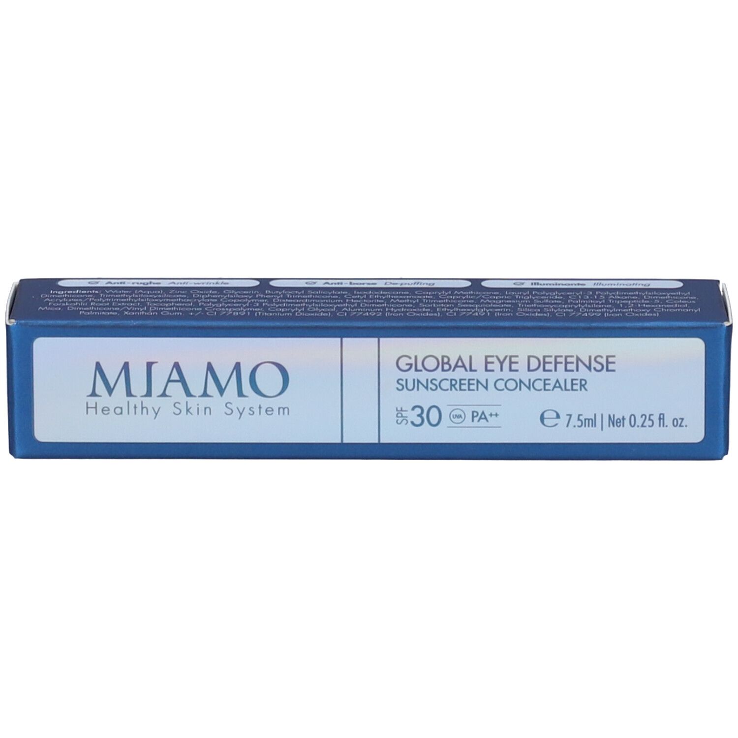 MIAMO Global Eye Defence Sunscreen Concealer SPF 30 Tonalità TOFFEE