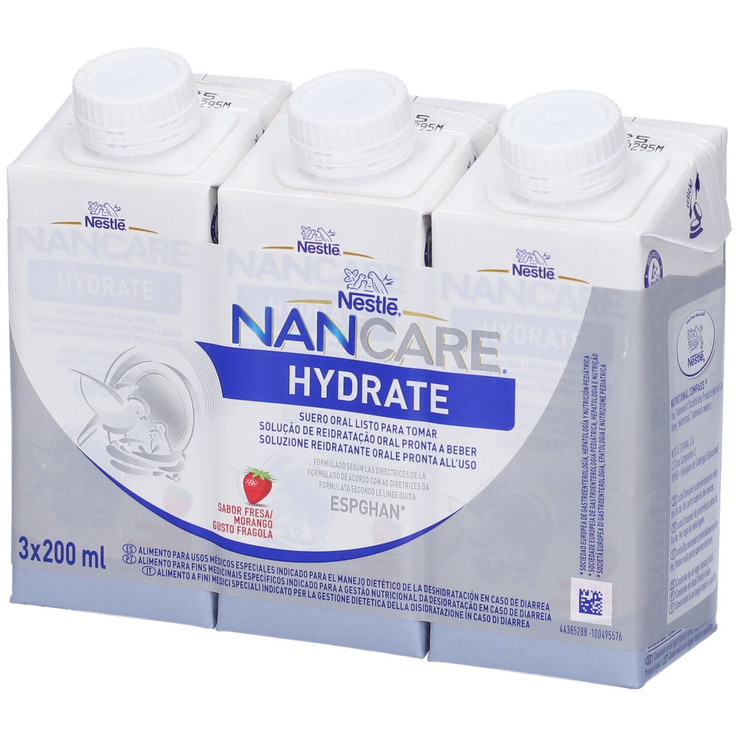 Nancare Hydrate Liquido 3 Pezzi Da 200 Ml