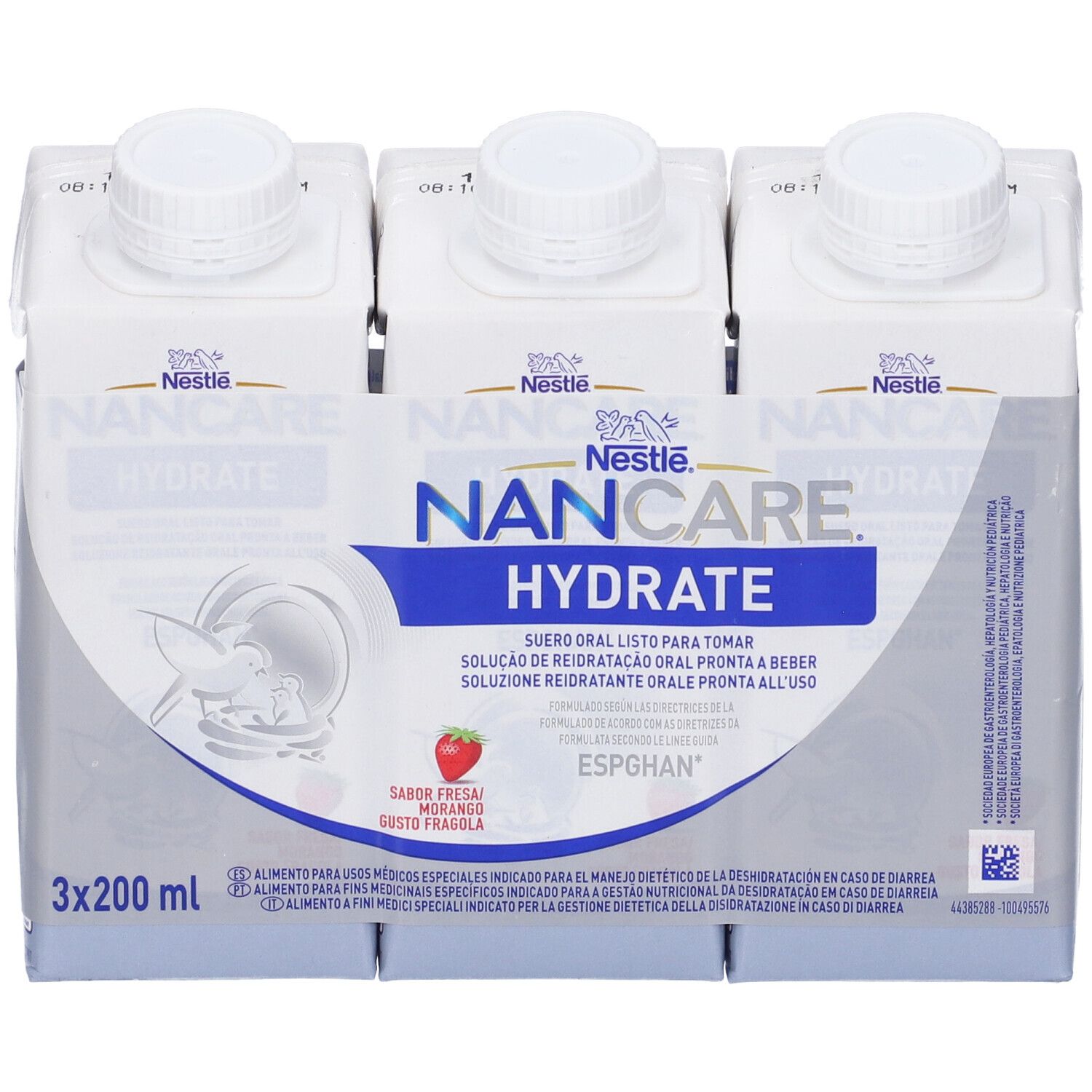 Nancare Hydrate Liquido 3 Pezzi Da 200 Ml