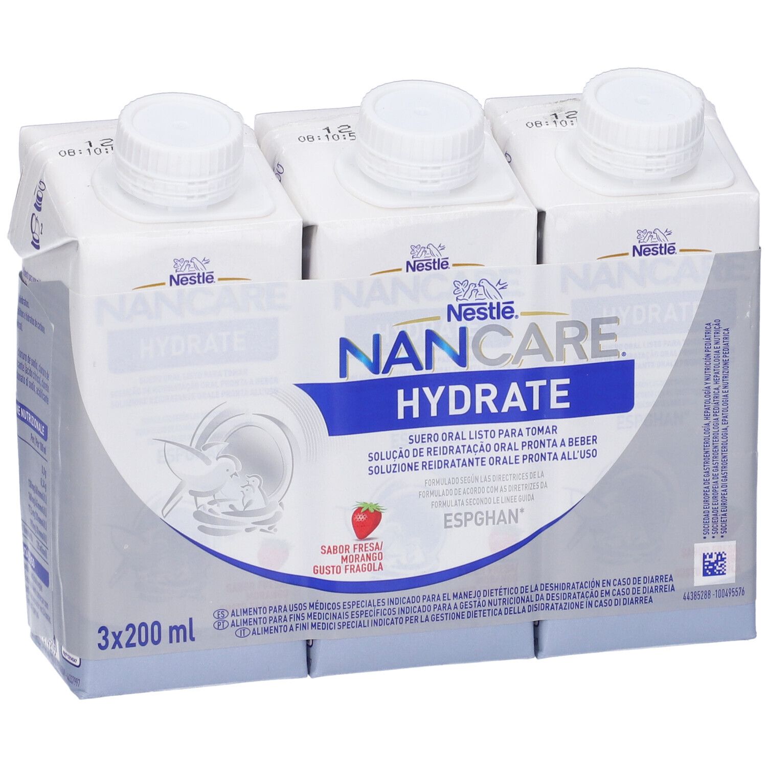 Nancare Hydrate Liquido 3 Pezzi Da 200 Ml