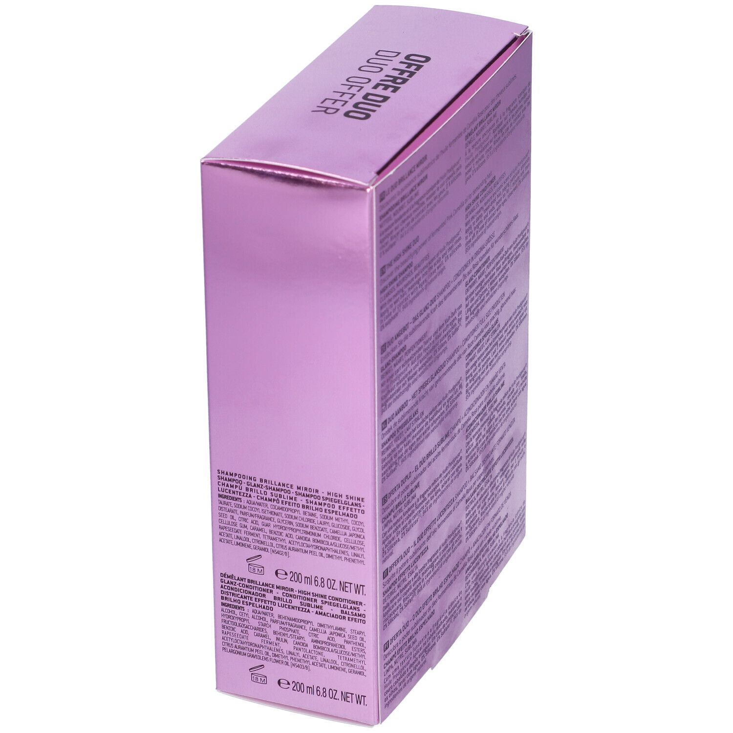 Nuxe Hair Prodigieux® Cofanetto The High Shine Duo Shampoo + Balsamo