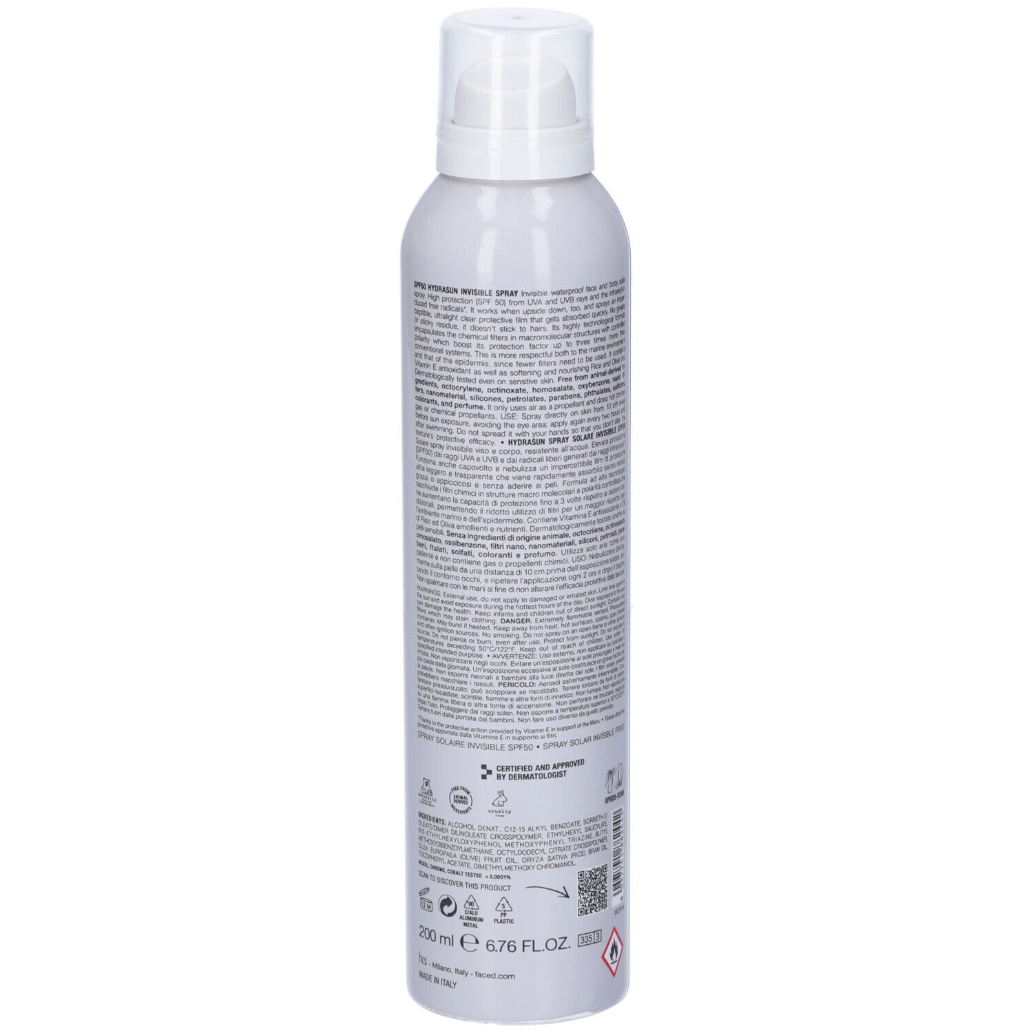 Hydrasun Invisible Spray SPF50