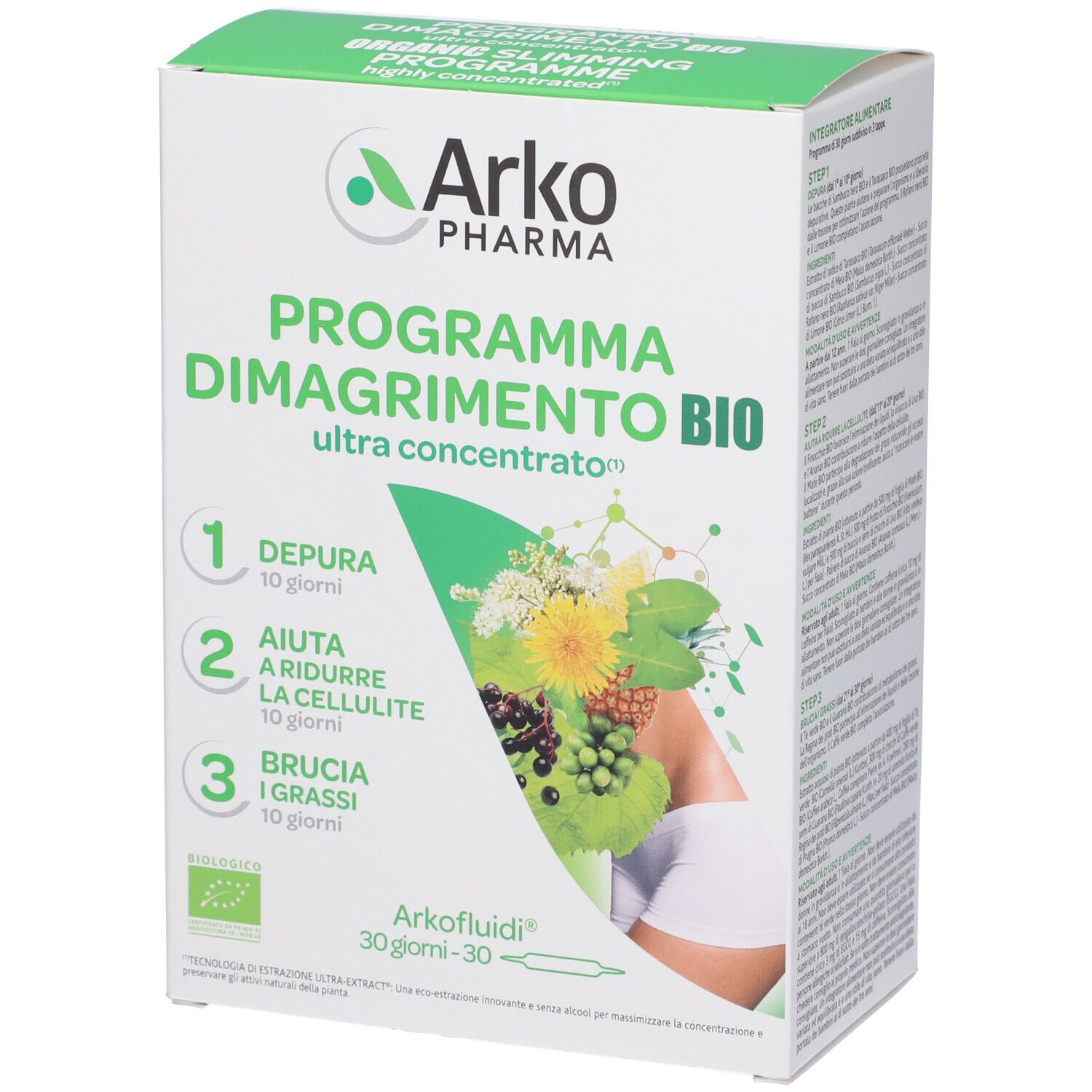 ArkoPharma ArkoFluidi® Programma Dimagrimento BIO Fiale
