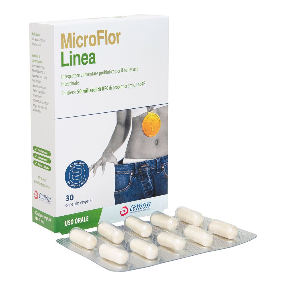 Microflor Linea 30 Capsule Vegetali
