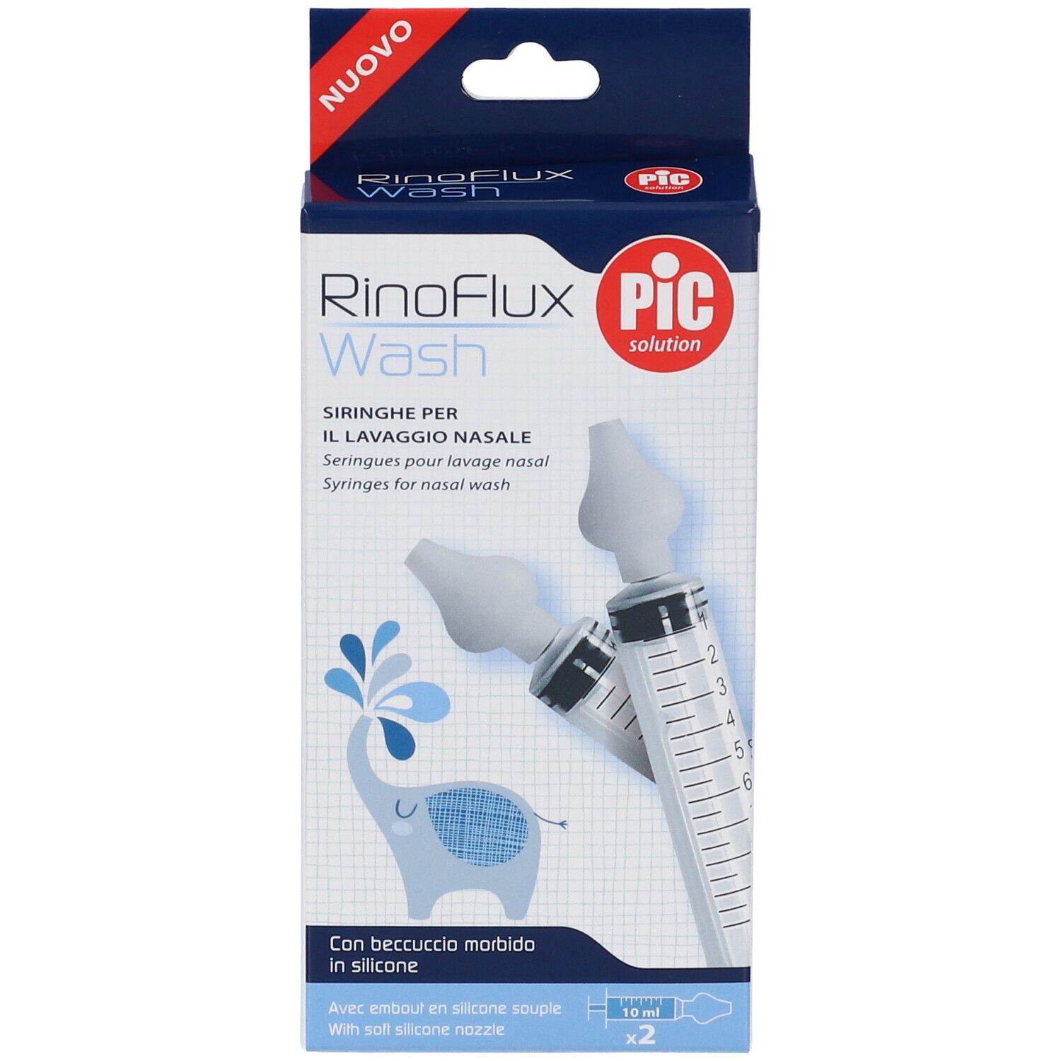 PIC RinoFlux Wash Siringhe per Lavaggio Nasale Bambini