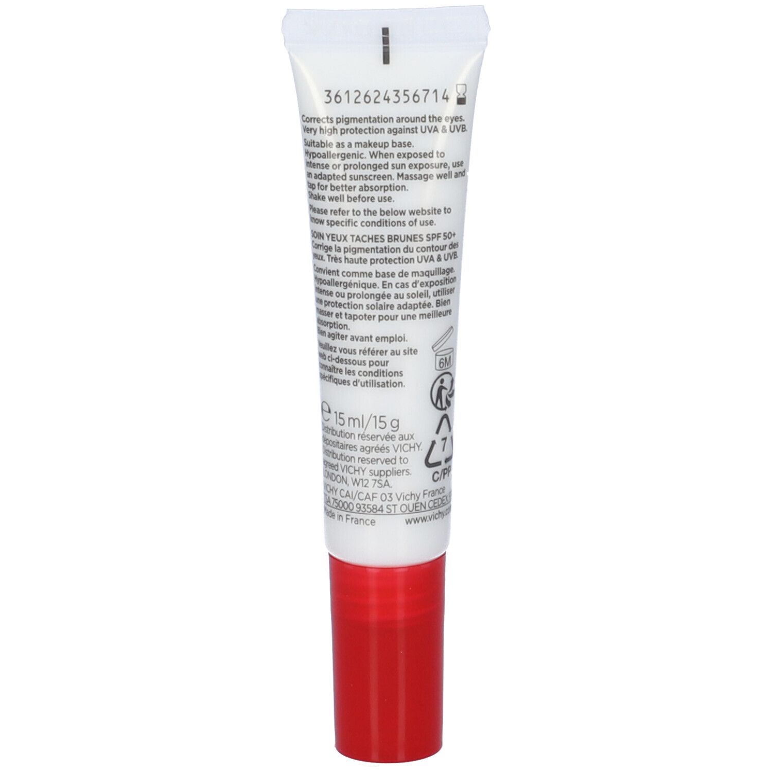 Vichy Liftactiv Pigment Specialist B3 Crema Contorno Occhi SPF50+