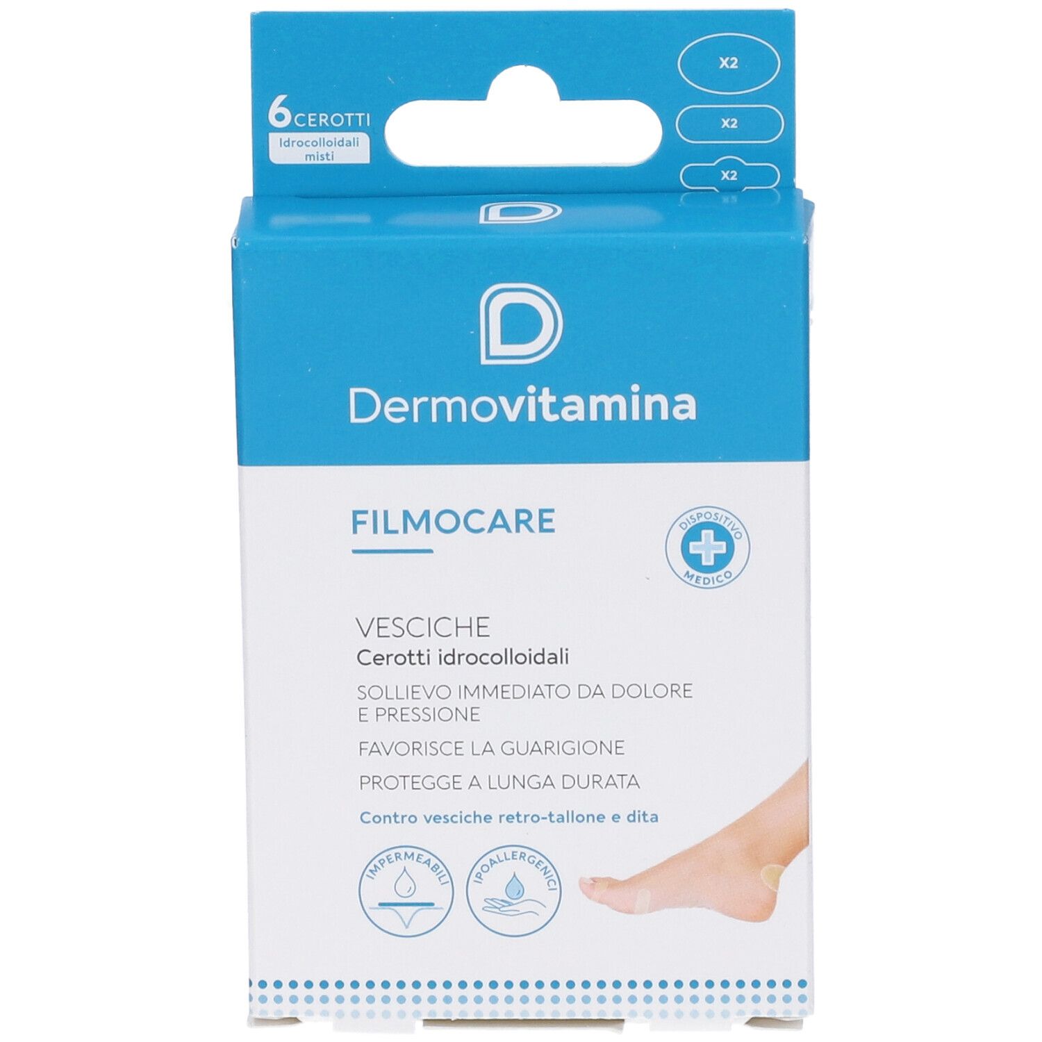Dermovitamina Filmocare Vesciche Cerotti Idrocolloidali