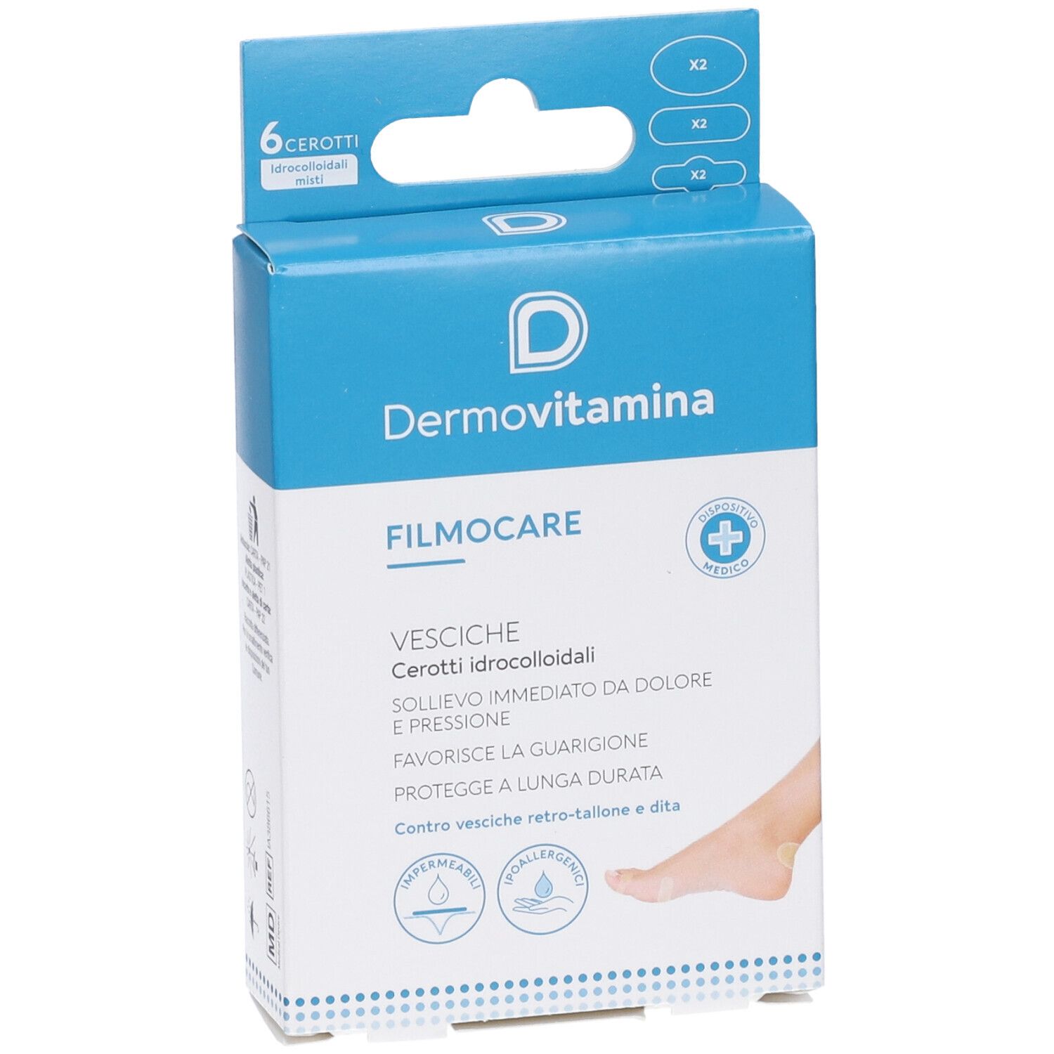 Dermovitamina Filmocare Vesciche Cerotti Idrocolloidali