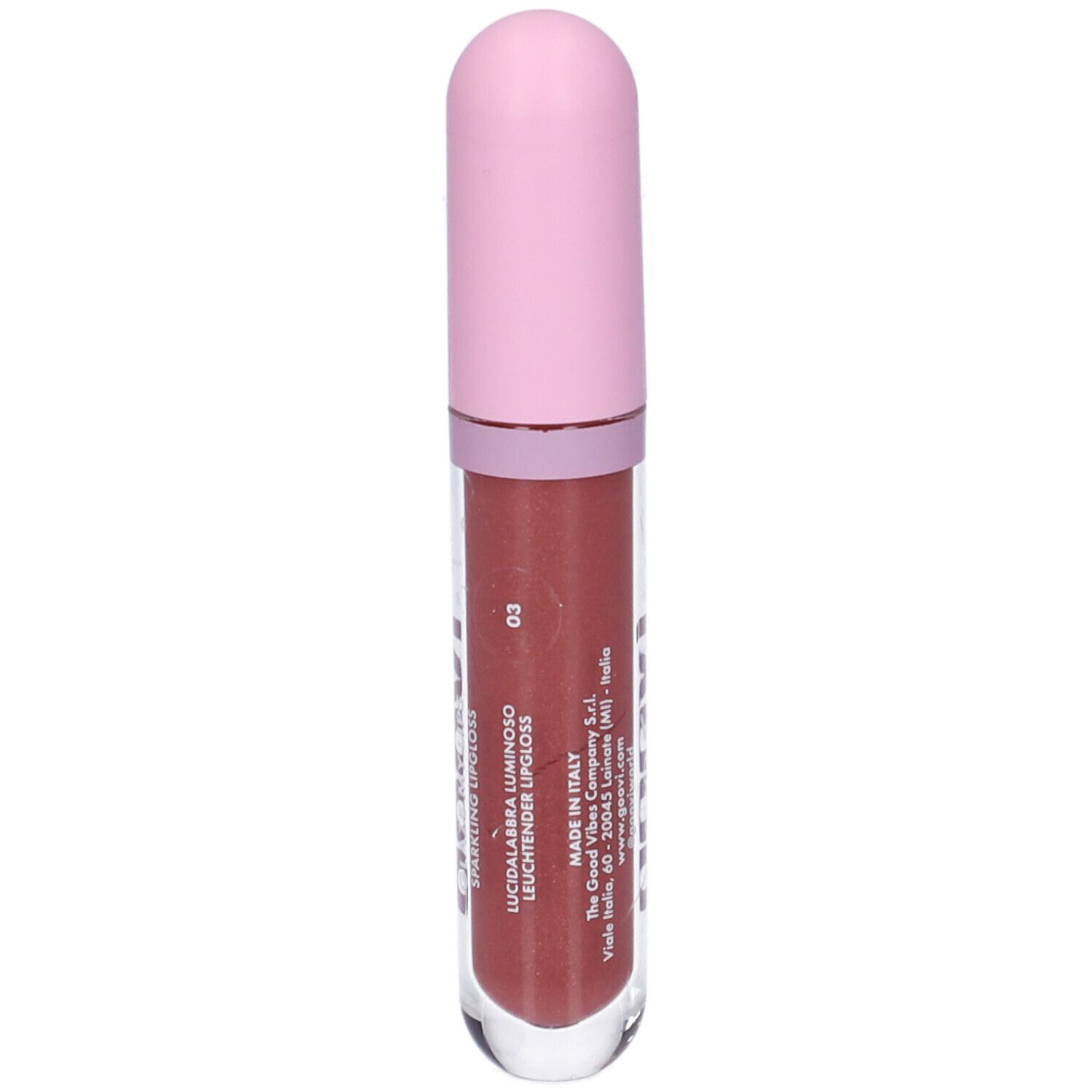 Goovi Glaze My Lips Lipgloss Tonalità ​03 Magnetic Rose