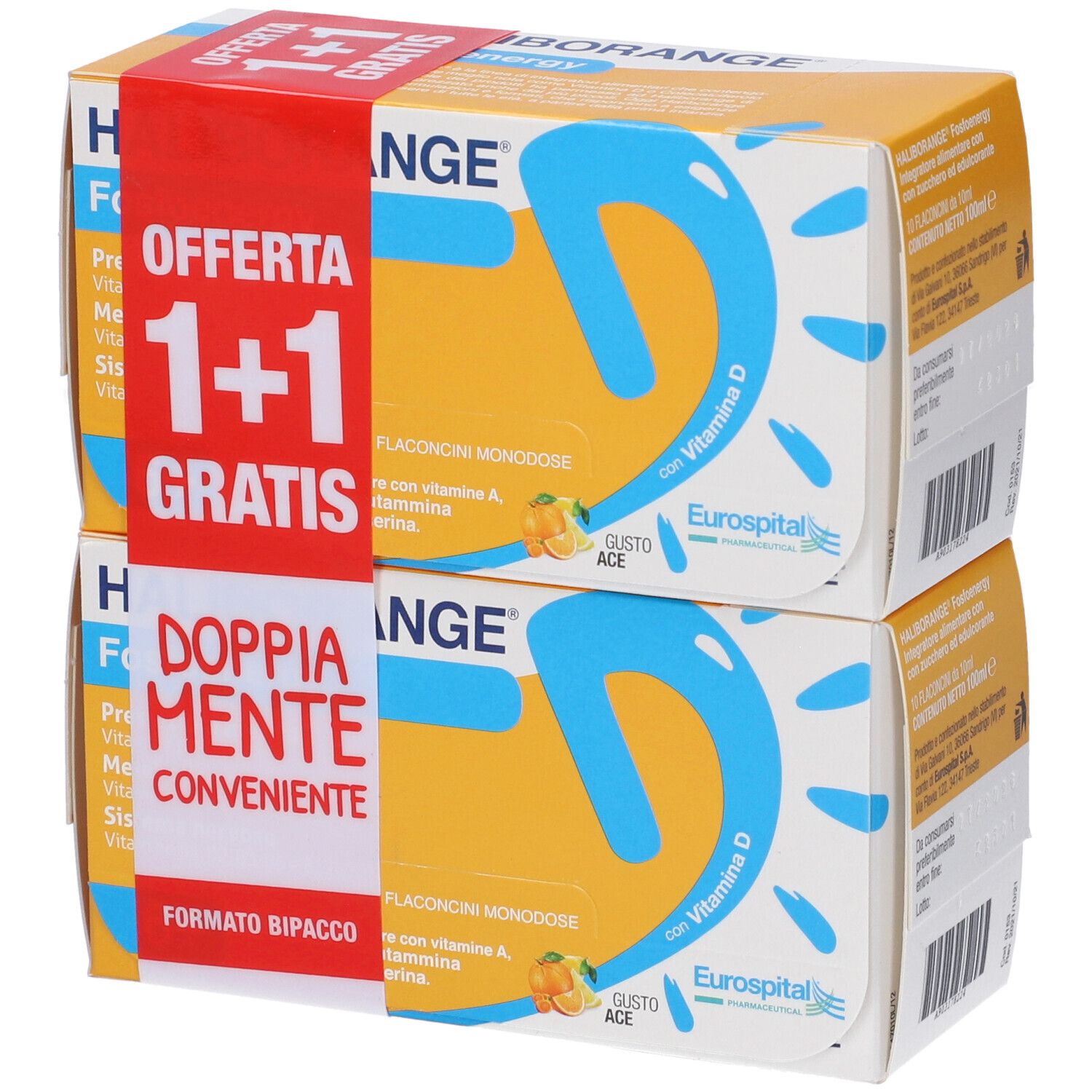 Haliborange Fosfoenergy Flaconcini Bevibili Bipack