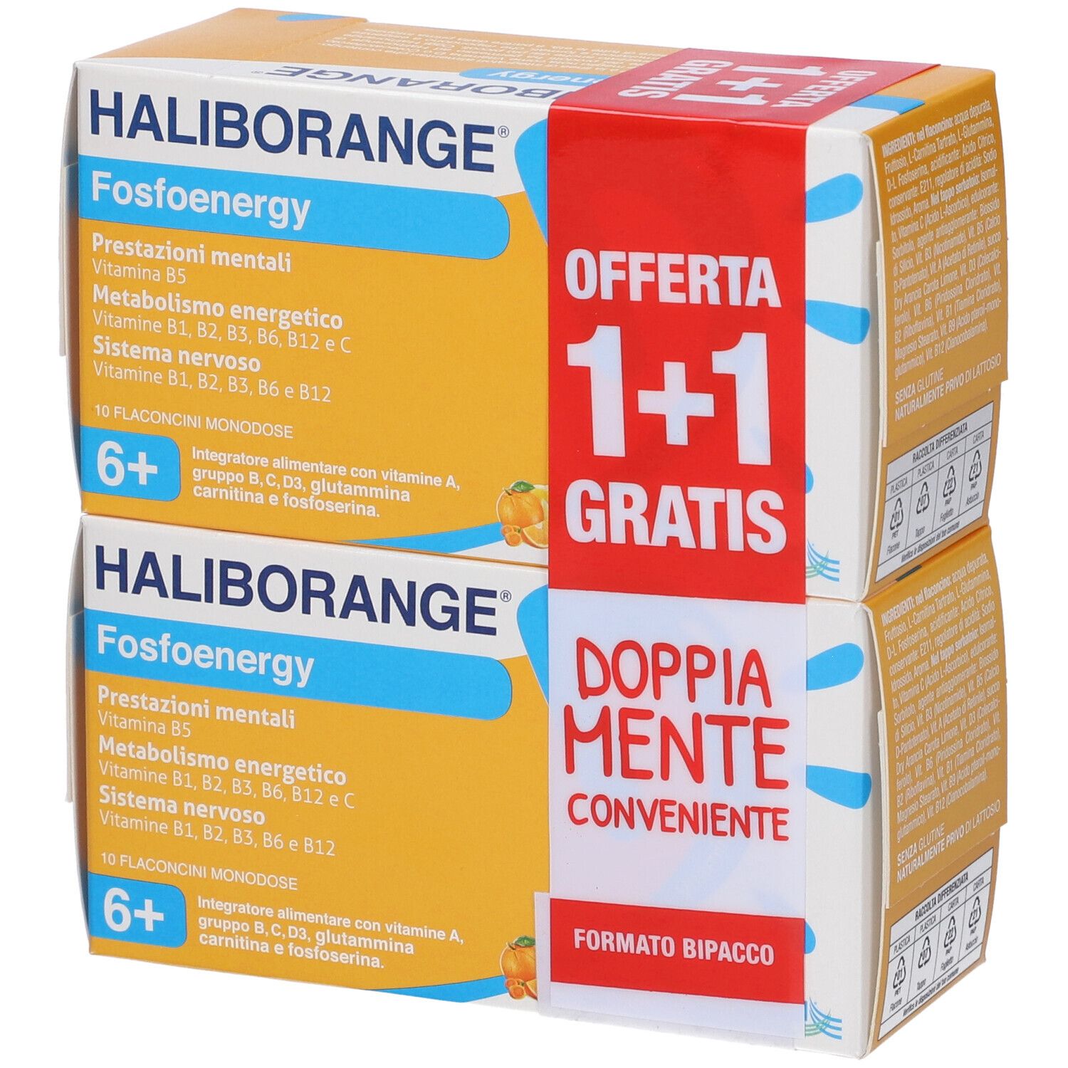Haliborange Fosfoenergy Flaconcini Bevibili Bipack
