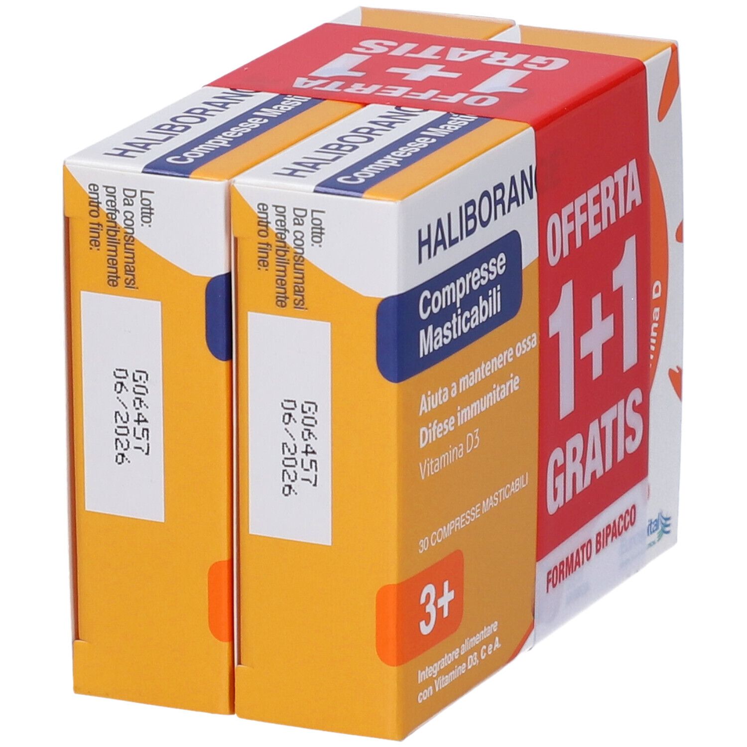 Haliborange Compresse Masticabili Bipack