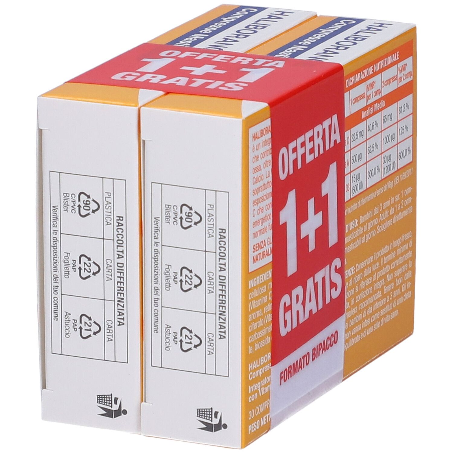 Haliborange Compresse Masticabili Bipack