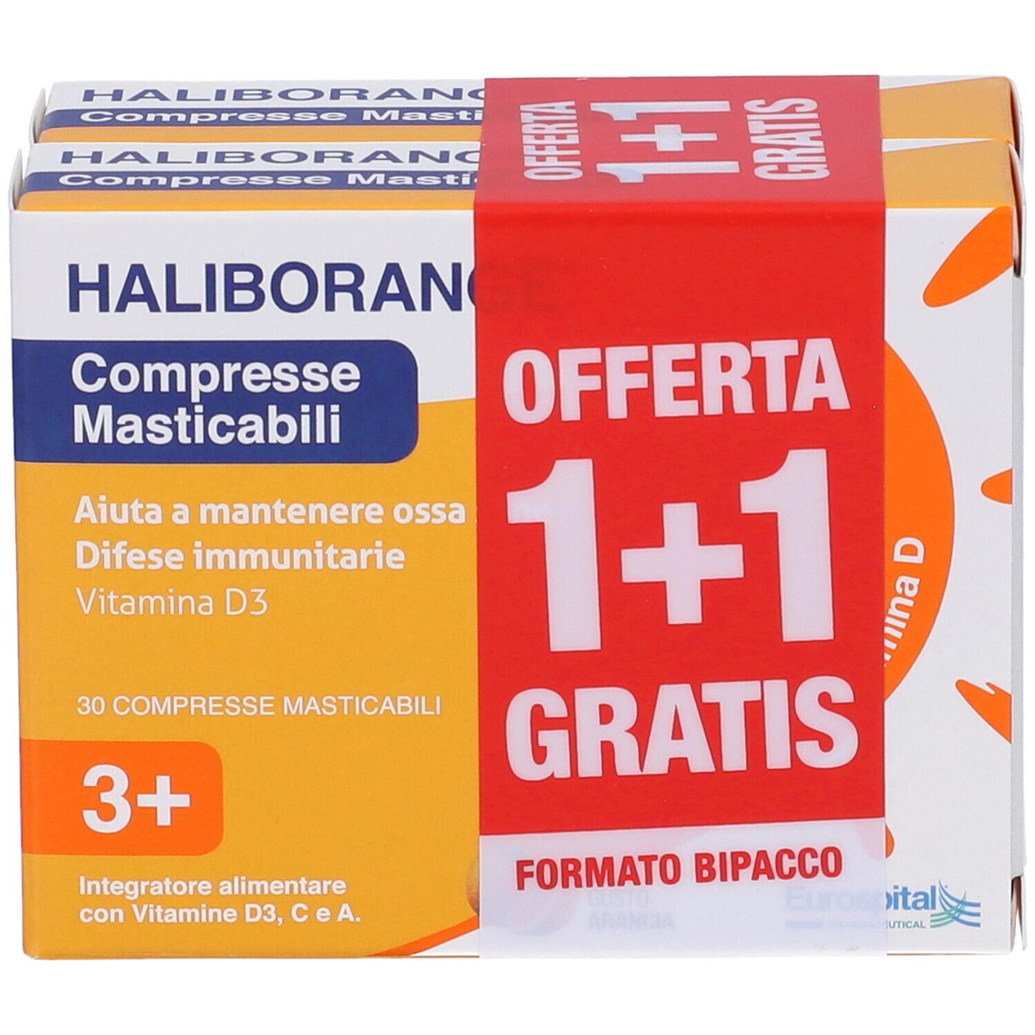 Haliborange Compresse Masticabili Bipack