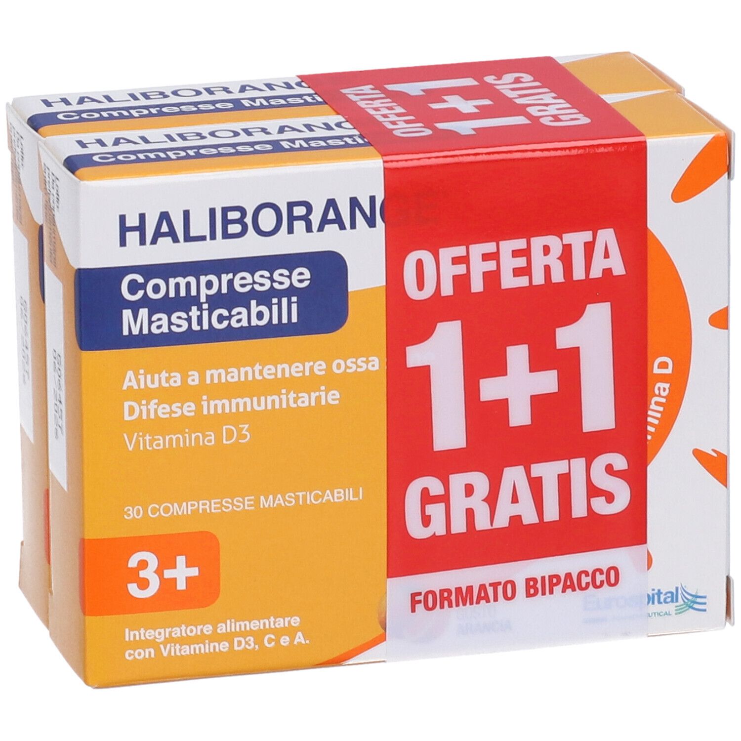 Haliborange Compresse Masticabili Bipack