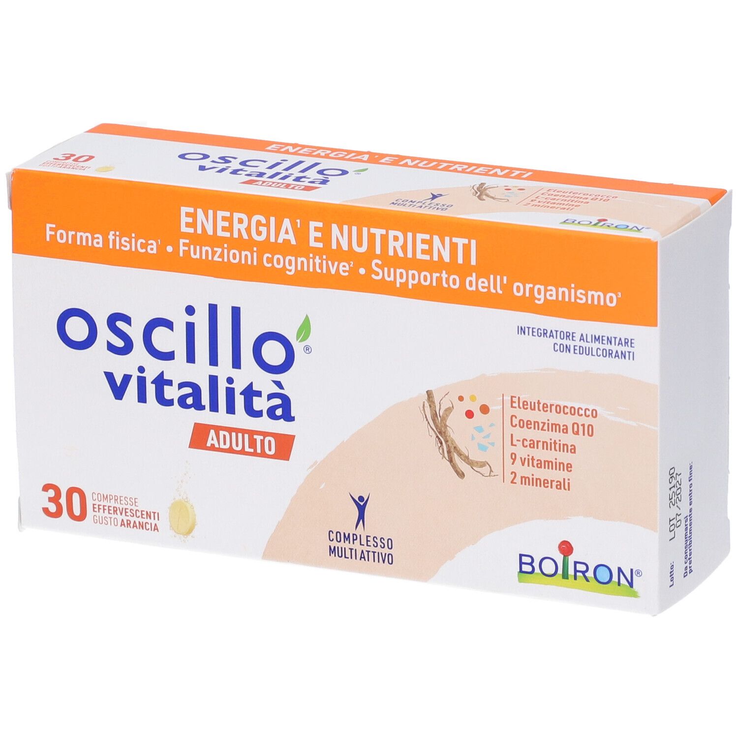 Boiron Oscillo Vitalità Adulto Compresse Effervescenti