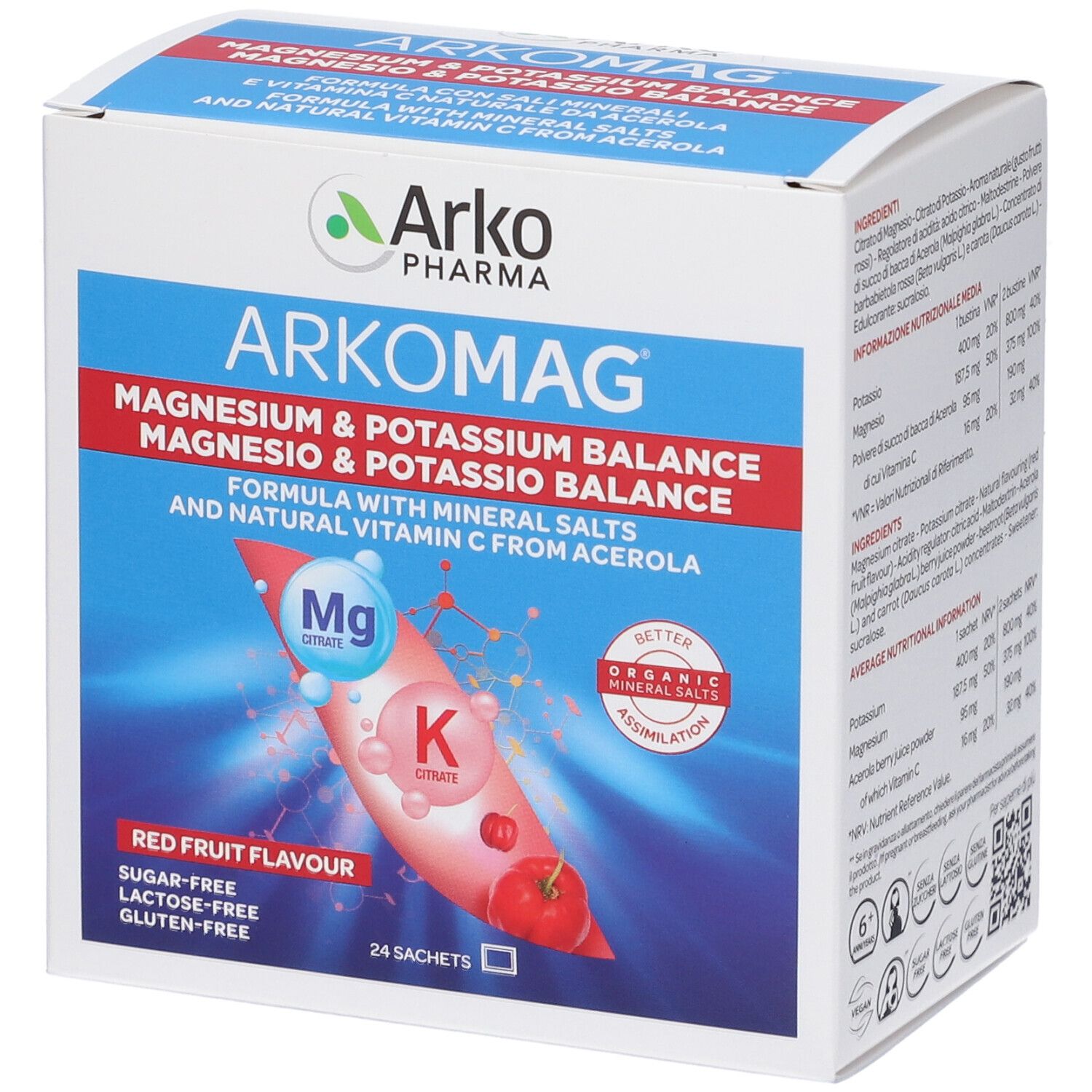 ArkoPharma ArkoMag Magnesio & Potassio Balance Bustine