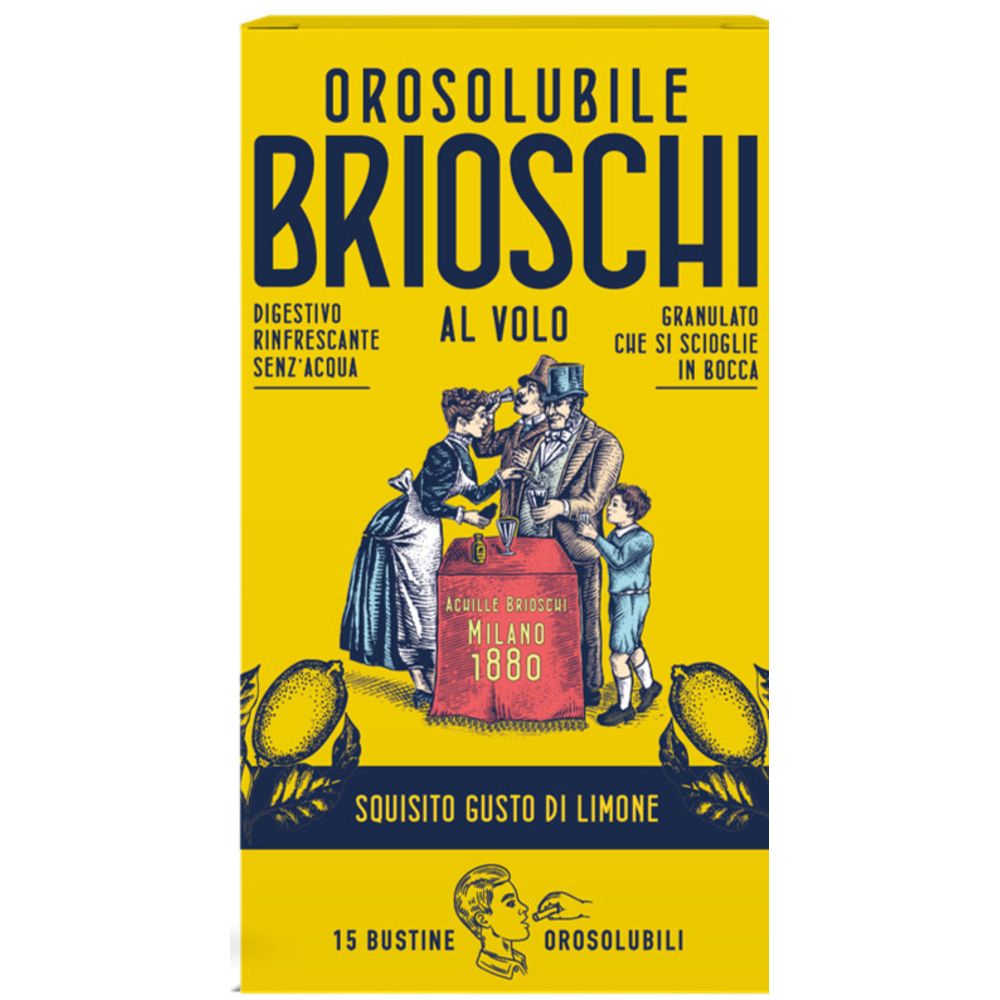 Brioschi Orosolubile Al Volo Limone