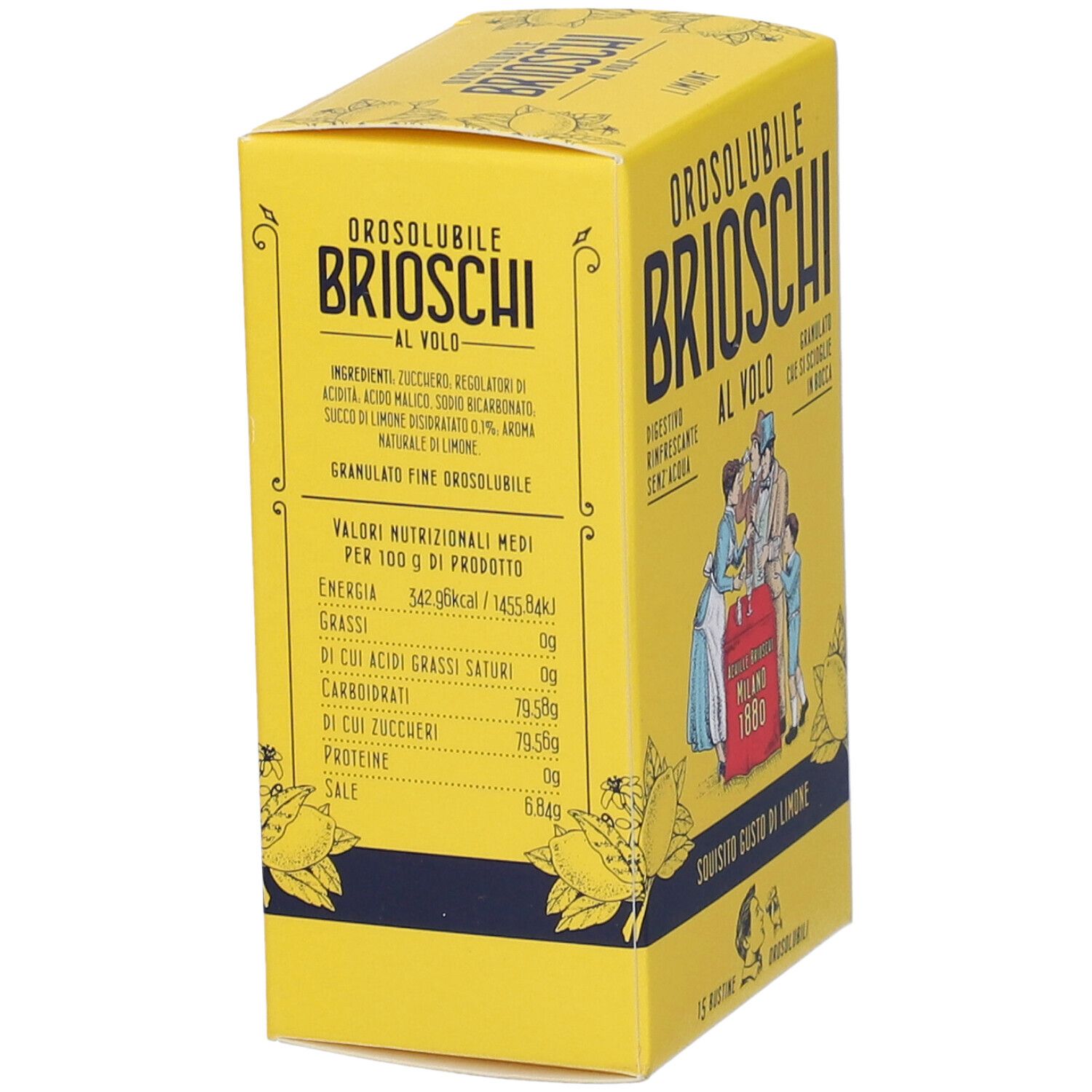 Brioschi Orosolubile Al Volo Limone