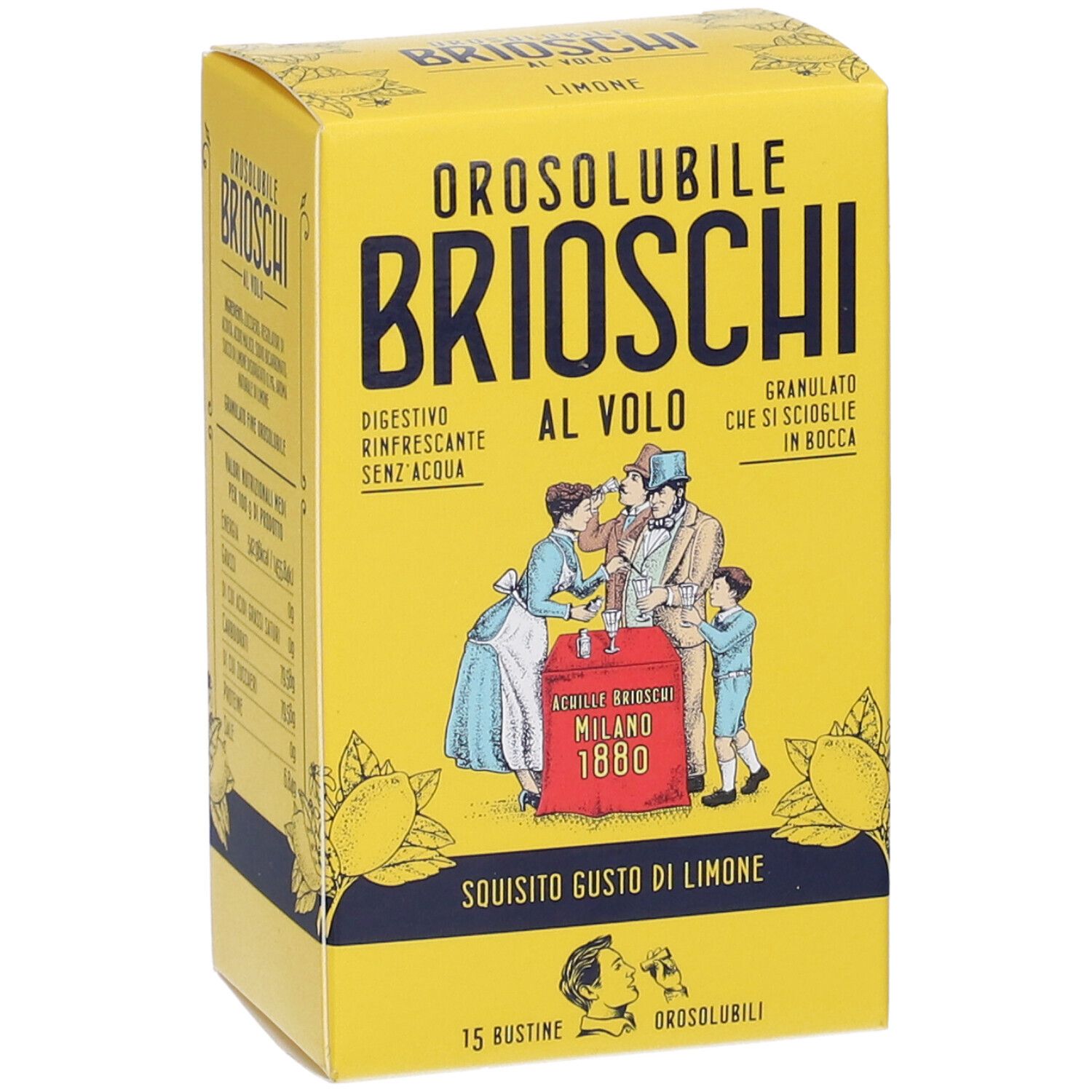 Brioschi Orosolubile Al Volo Limone