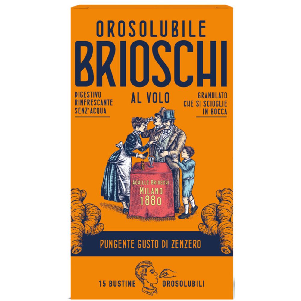 Brioschi Orosolubile Al Volo Zenzero