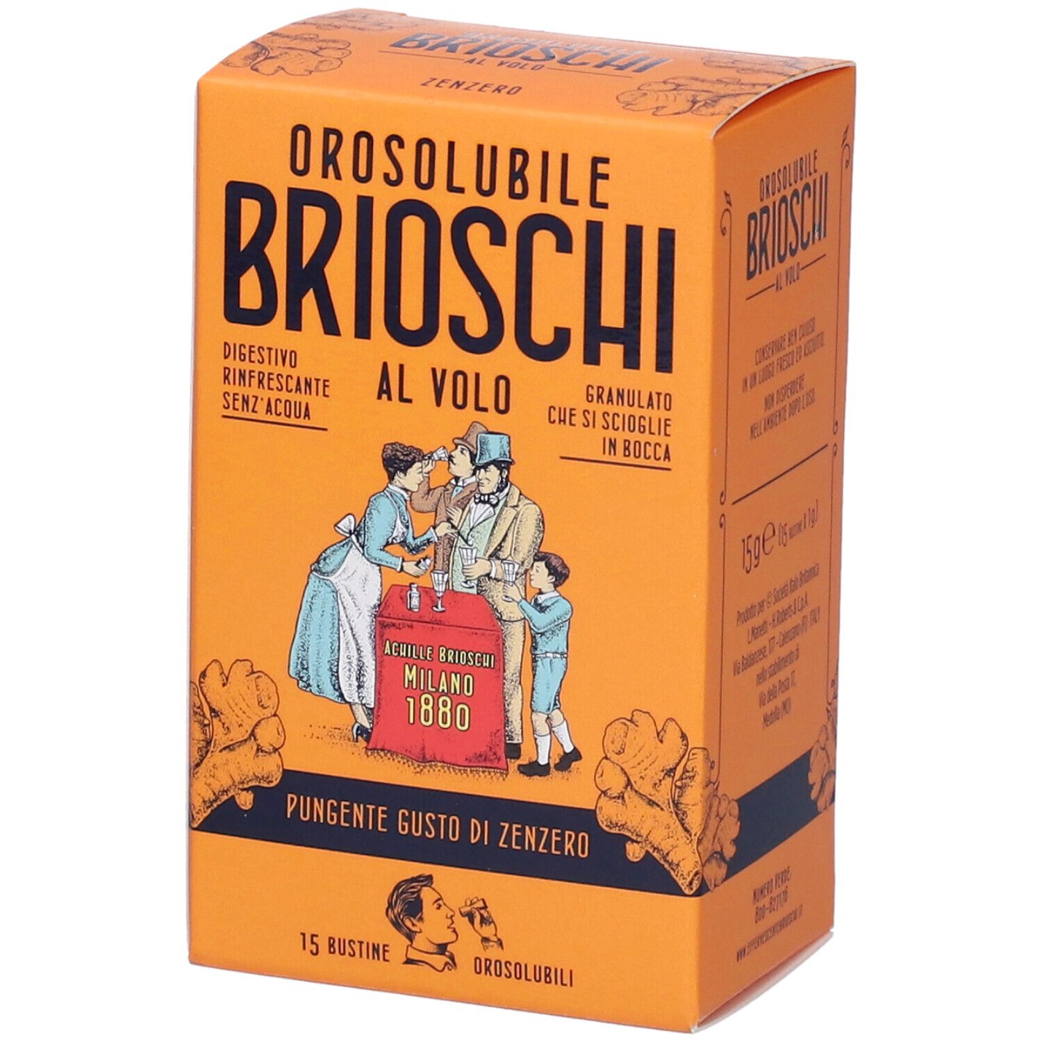 Brioschi Orosolubile Al Volo Zenzero