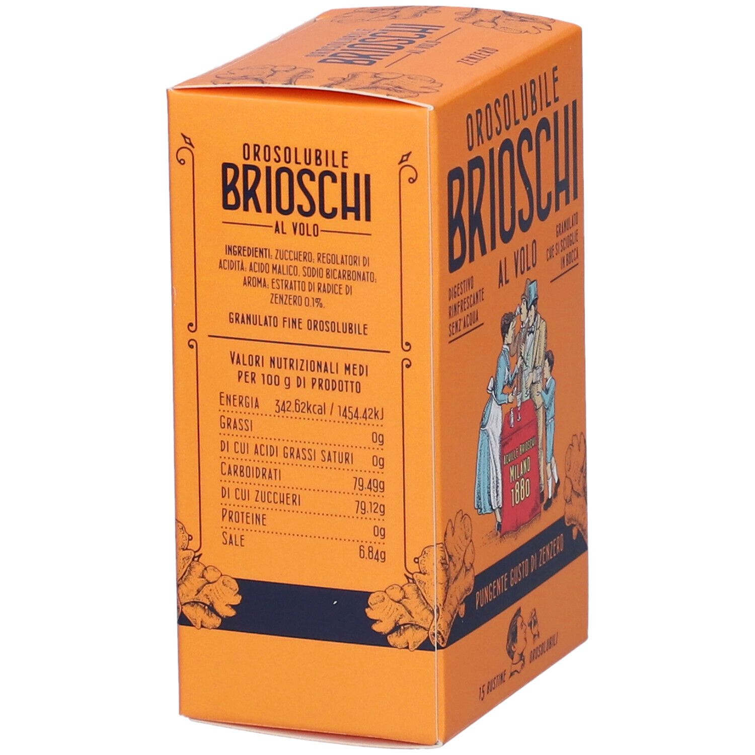 Brioschi Orosolubile Al Volo Zenzero