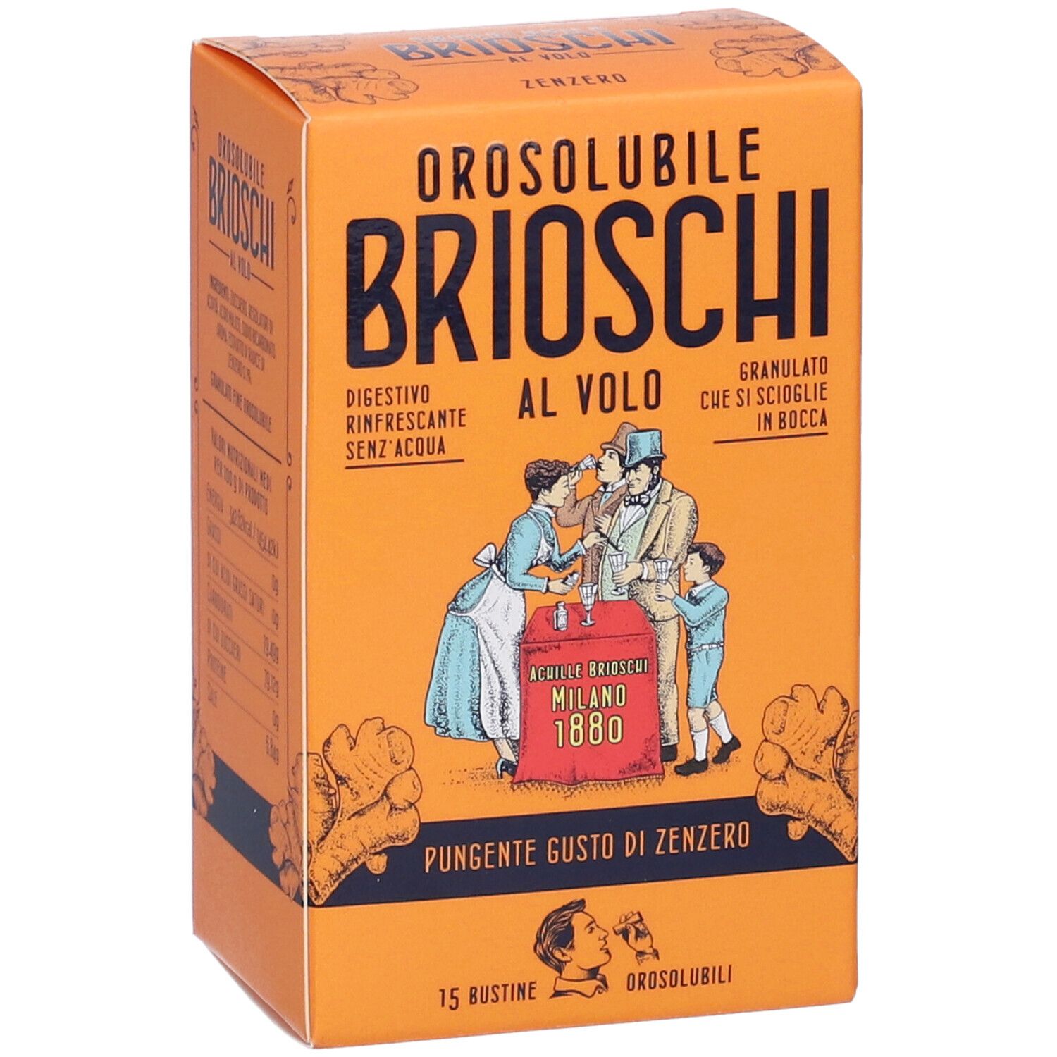Brioschi Orosolubile Al Volo Zenzero