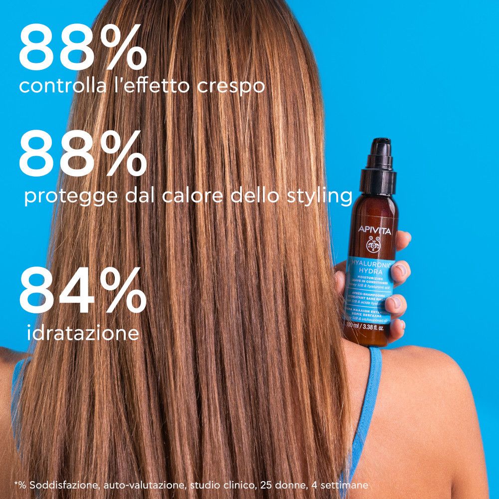 Apivita Hyaluronic Hydra Balsamo Capelli Idratante Leave-In