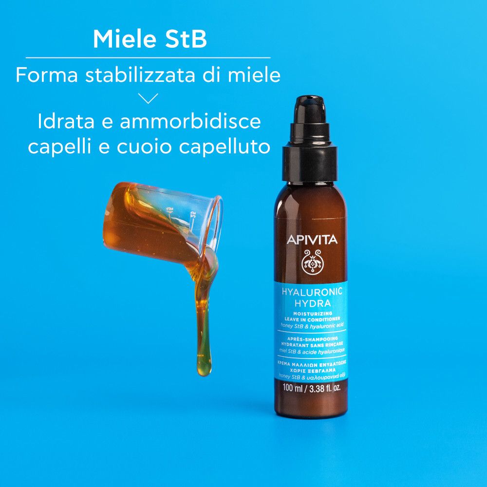 Apivita Hyaluronic Hydra Balsamo Capelli Idratante Leave-In