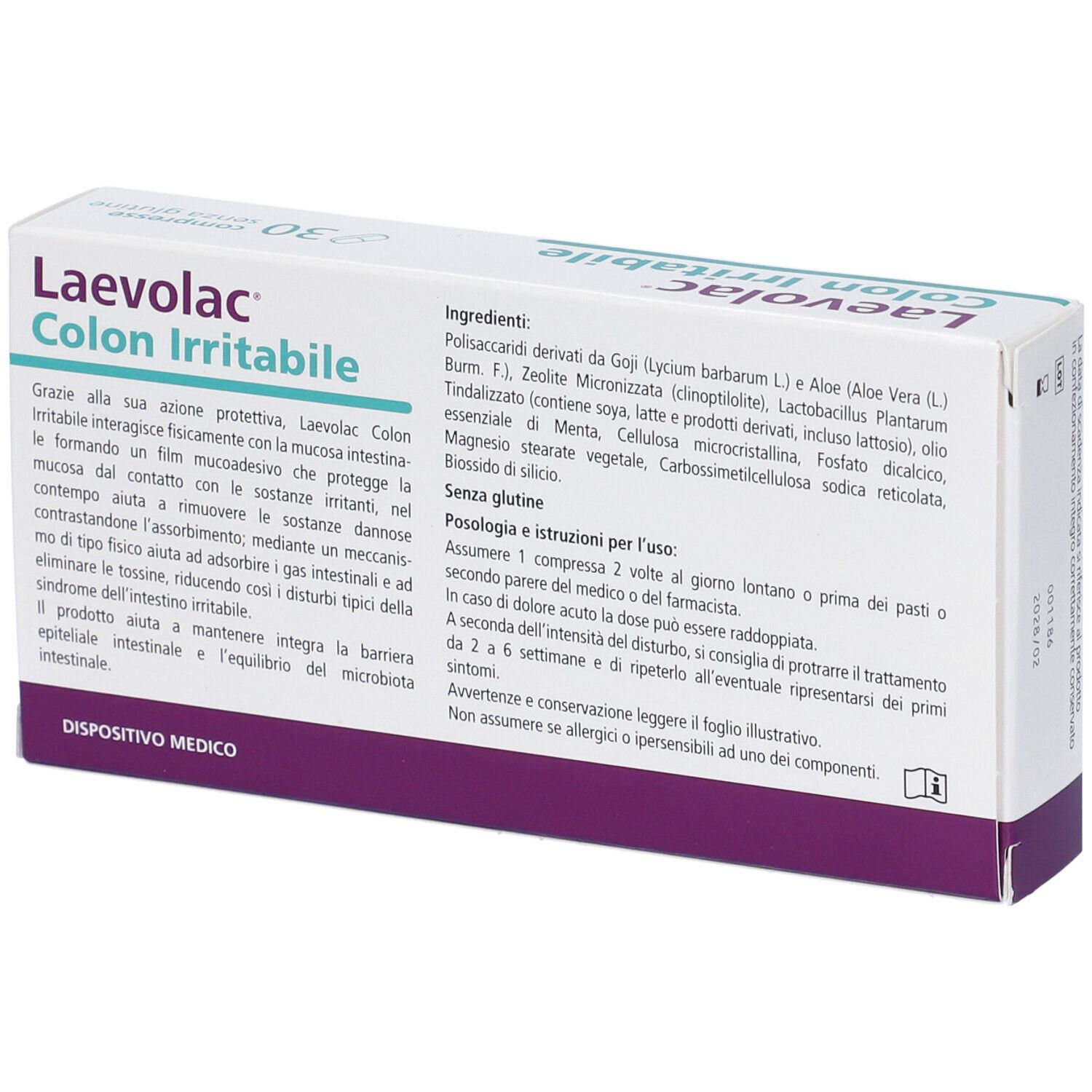 Laevolac Colon Irritabile Compresse