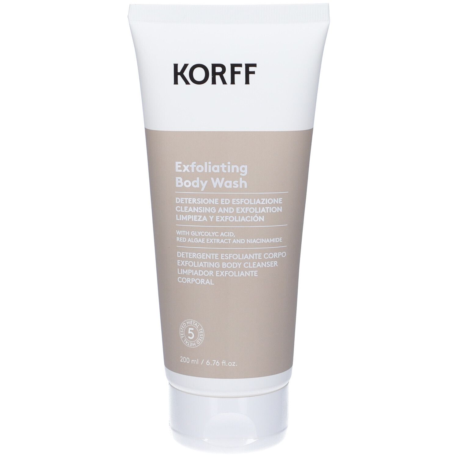 Korff Exfoliating Body Wash
