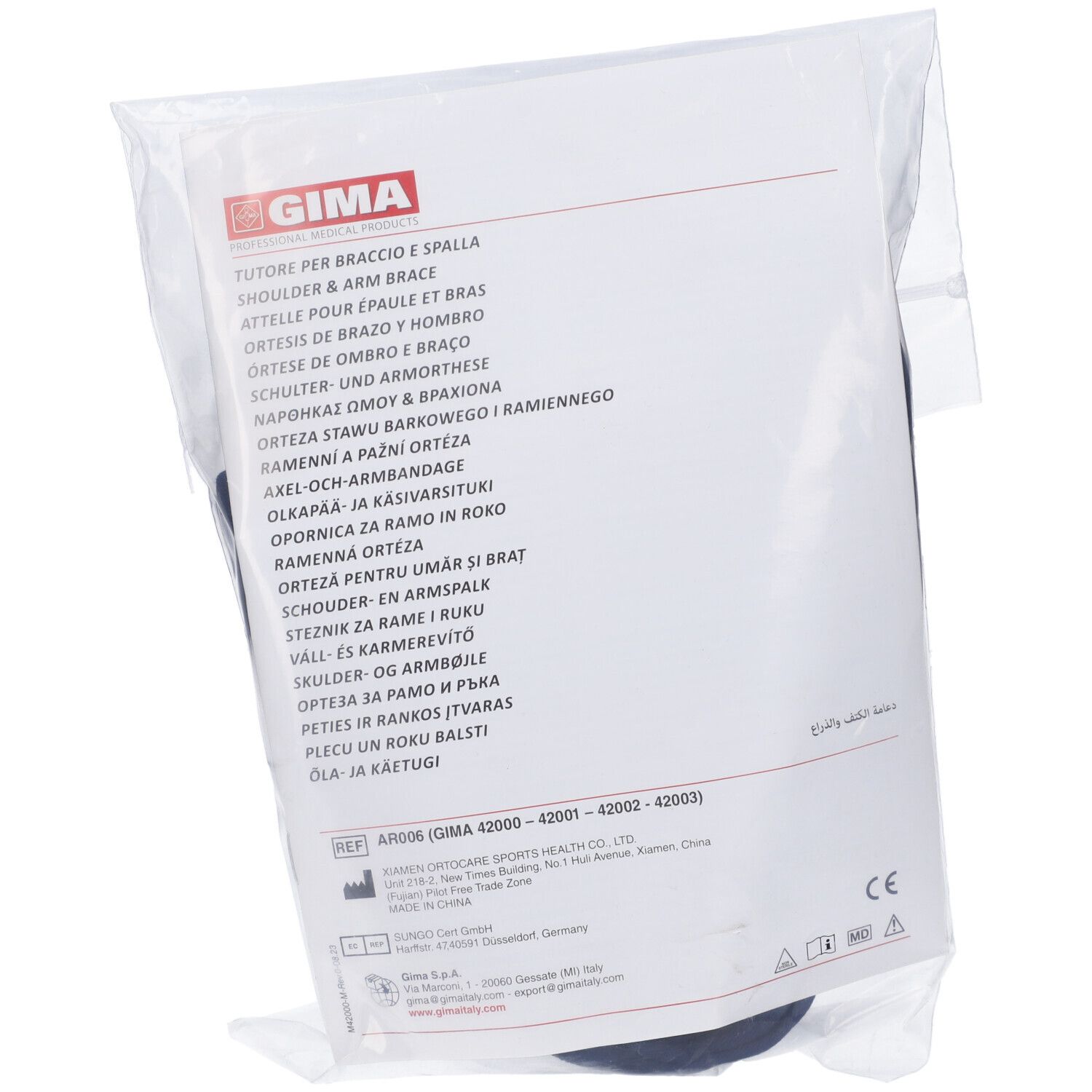 GIMA Reggibraccio Stoffa - L - Blu