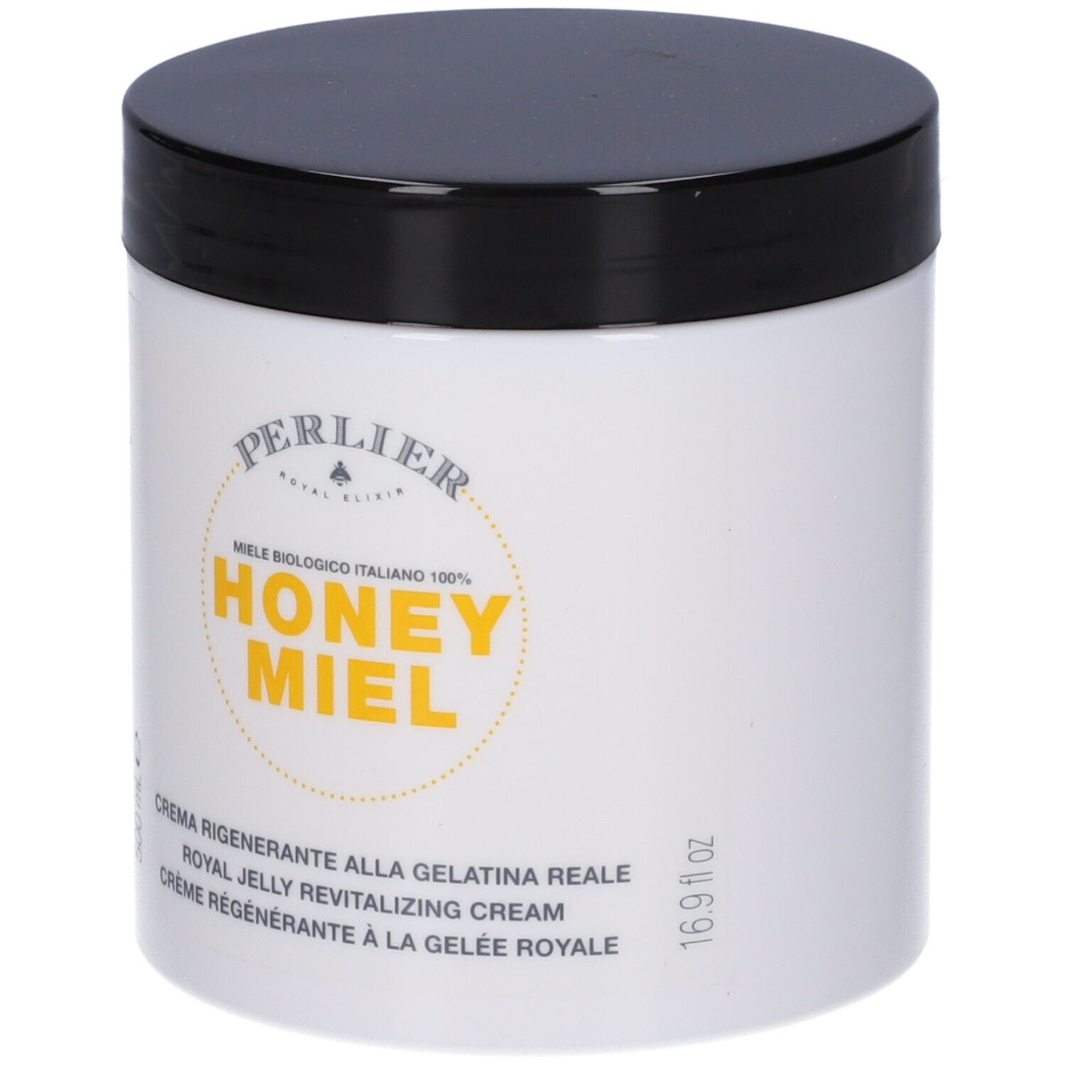 Perlier Honey Miel crema rigenerante alla gelatina reale, 16.9 oz.