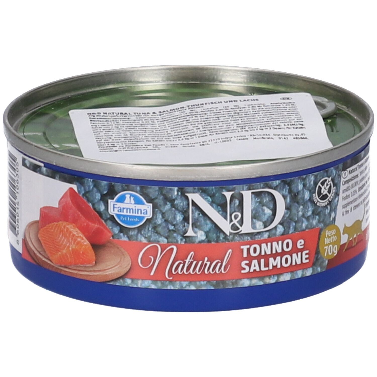 Farmina N&D Natural con Tonno & Salmone Wet Food per Gatti Adult