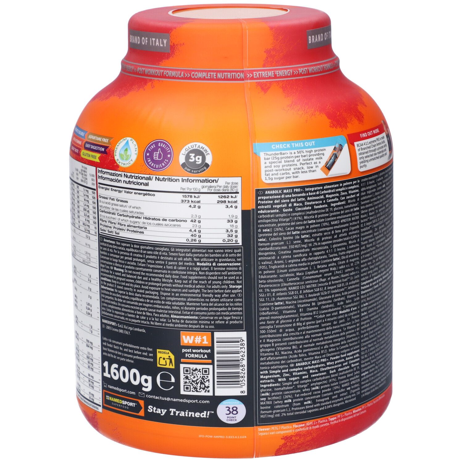 Anabolic Mass Pro Dark Chocolate