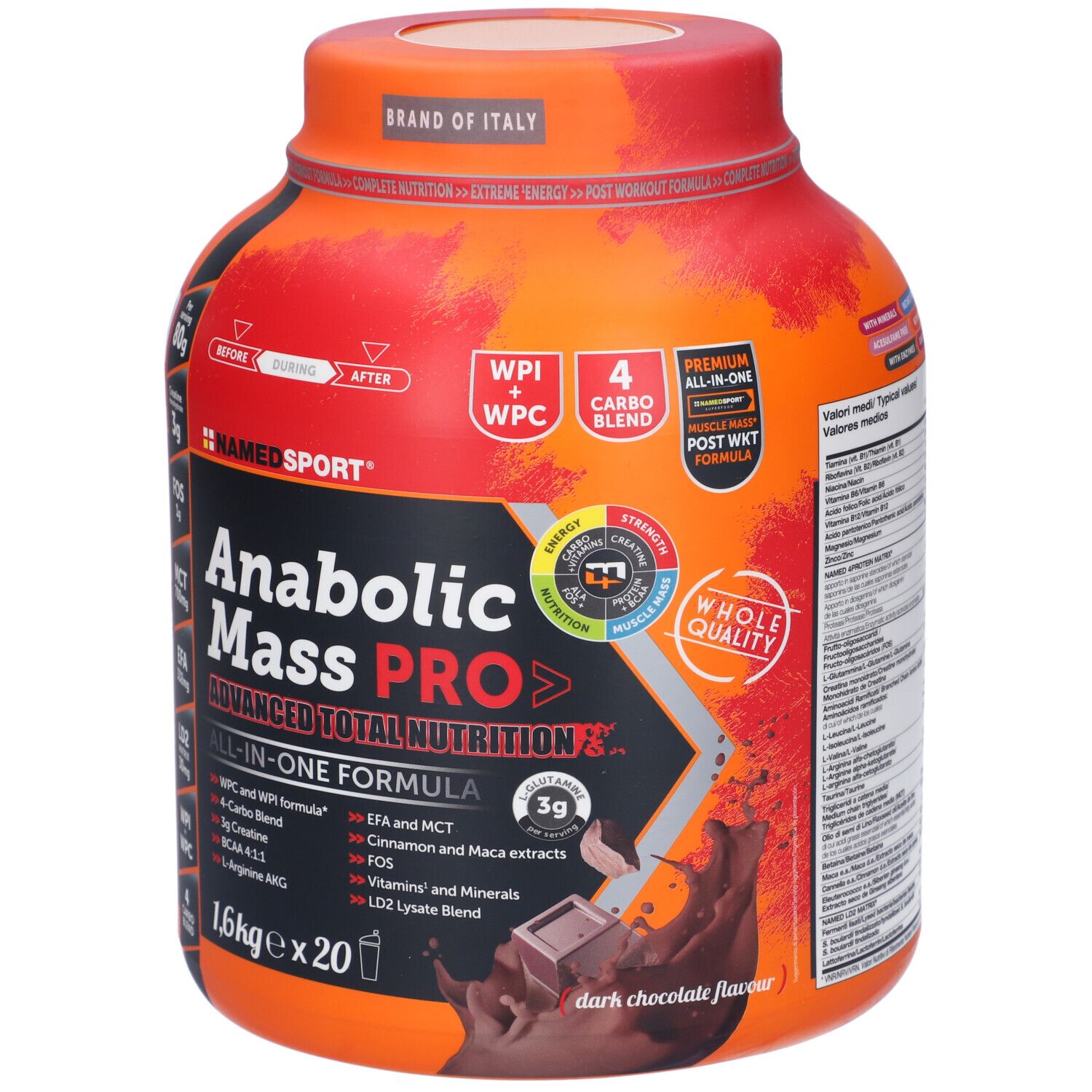 Anabolic Mass Pro Dark Chocolate