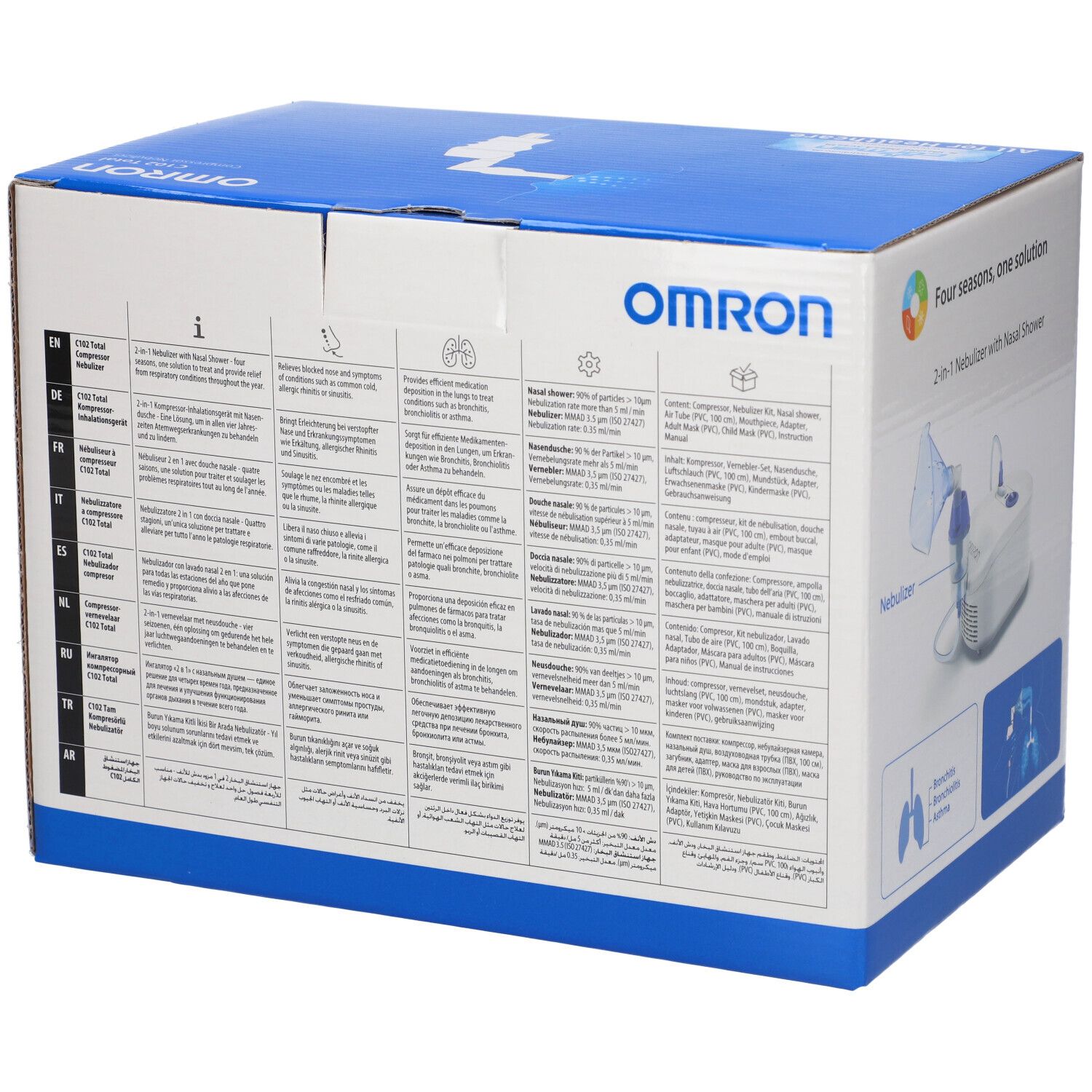 Omron C102 Total Nebulizzatore