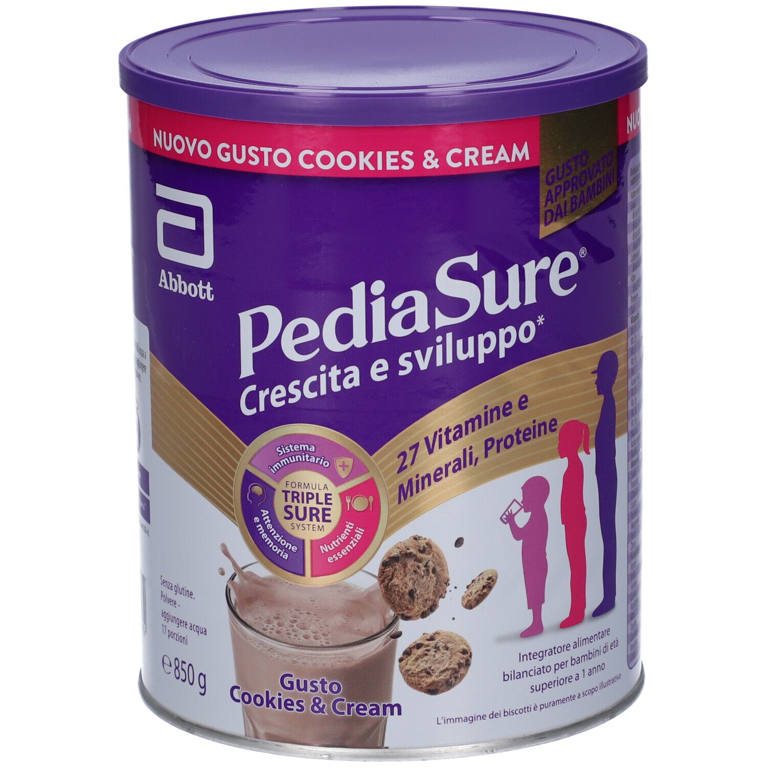 Pediasure Crescita&sviluppo Cookies&Cream