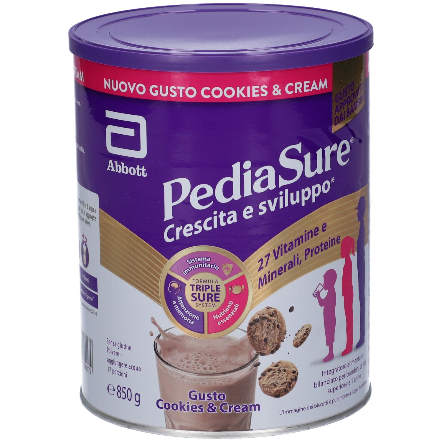 Pediasure Crescita&sviluppo Cookies&Cream