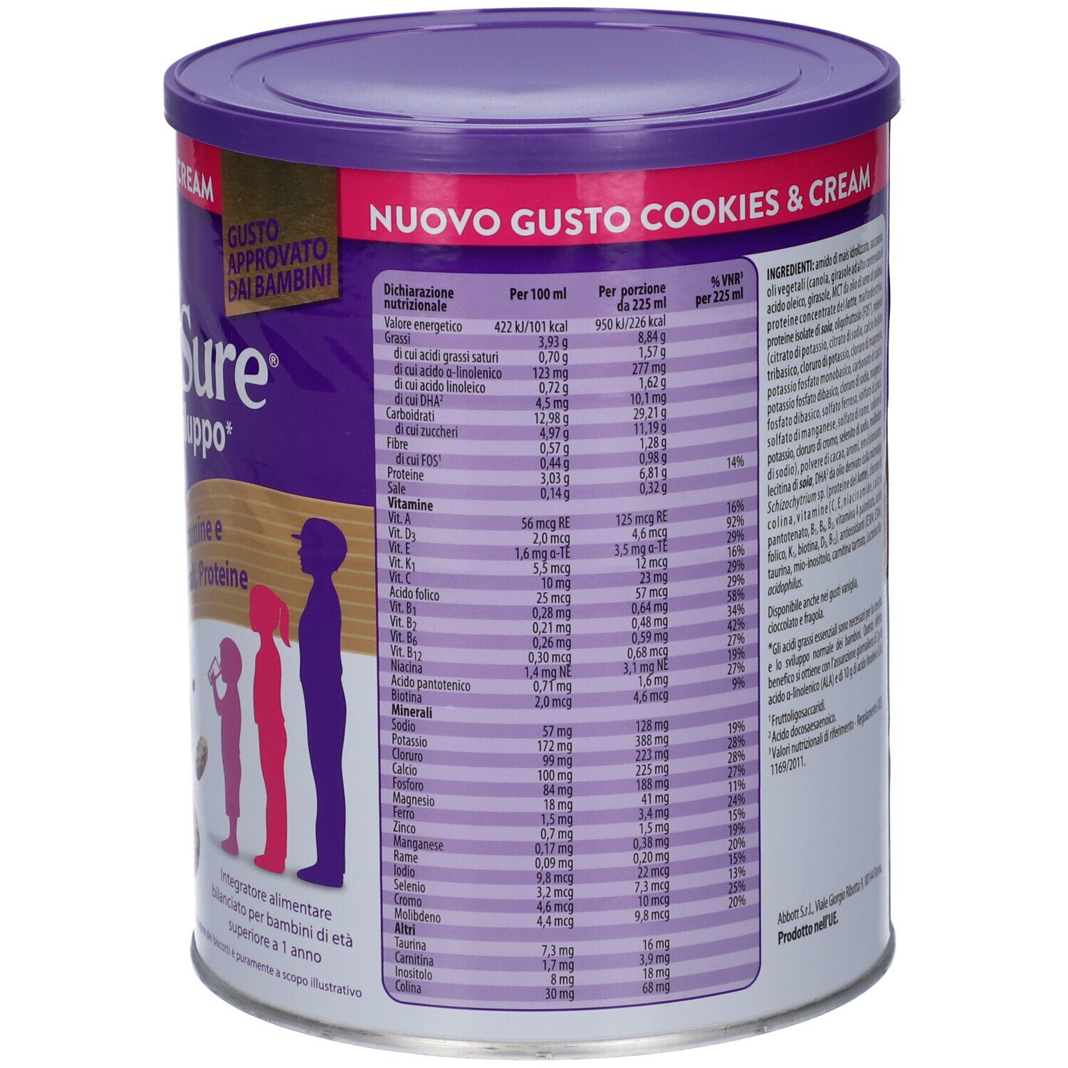 Pediasure Crescita&sviluppo Cookies&Cream