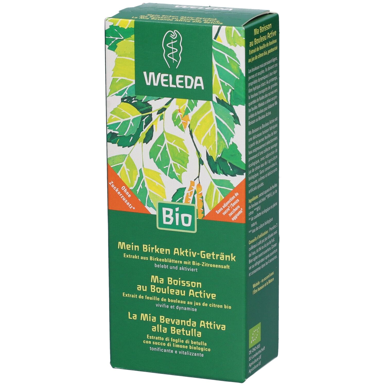 Weleda Bio La Mia Bevanda Attiva alla Betulla Soluzione Orale