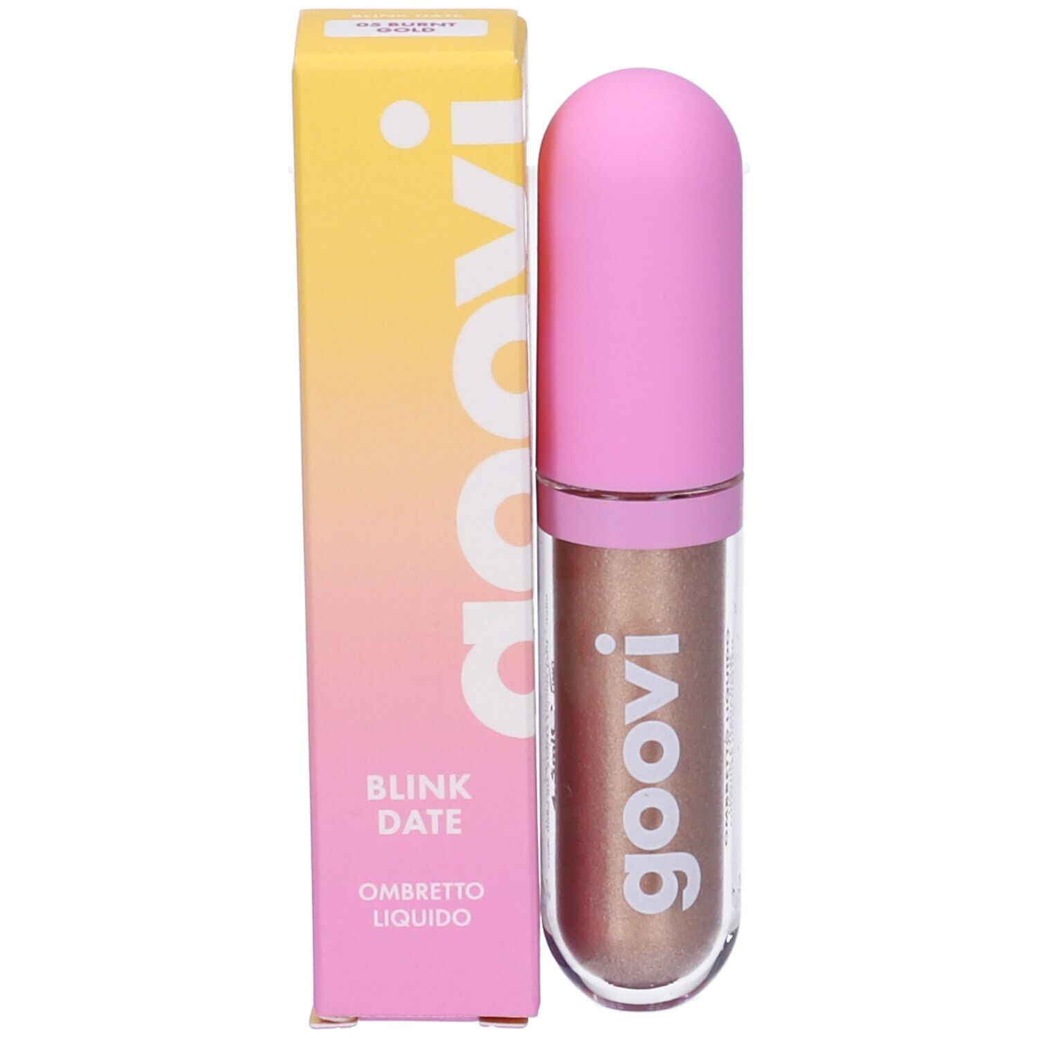 Goovi Blink Date Ombretto Liquido Tonalità ​05 Burnt Gold