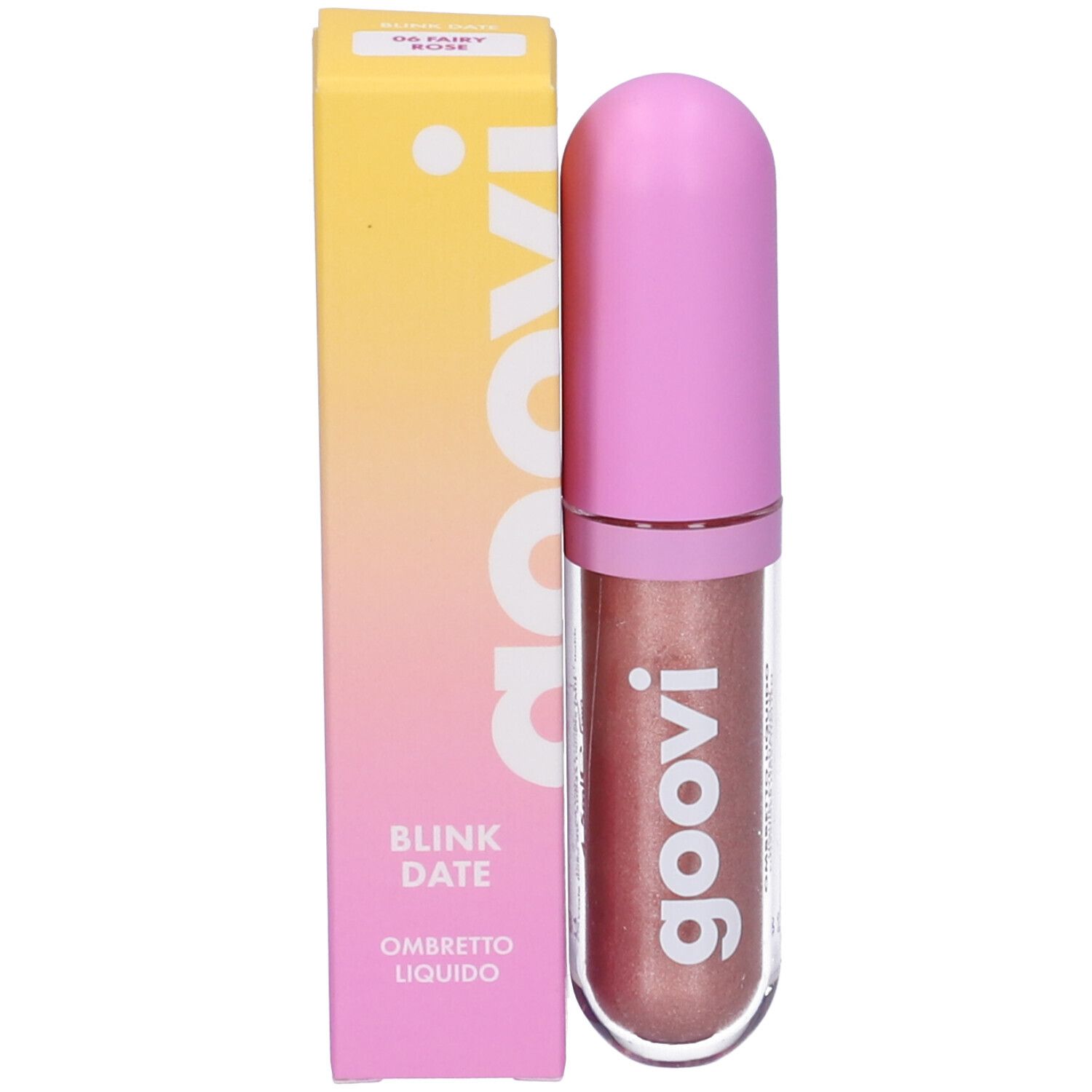 Goovi Blink Date Ombretto Liquido ​Tonalità 06 Fairy Rose