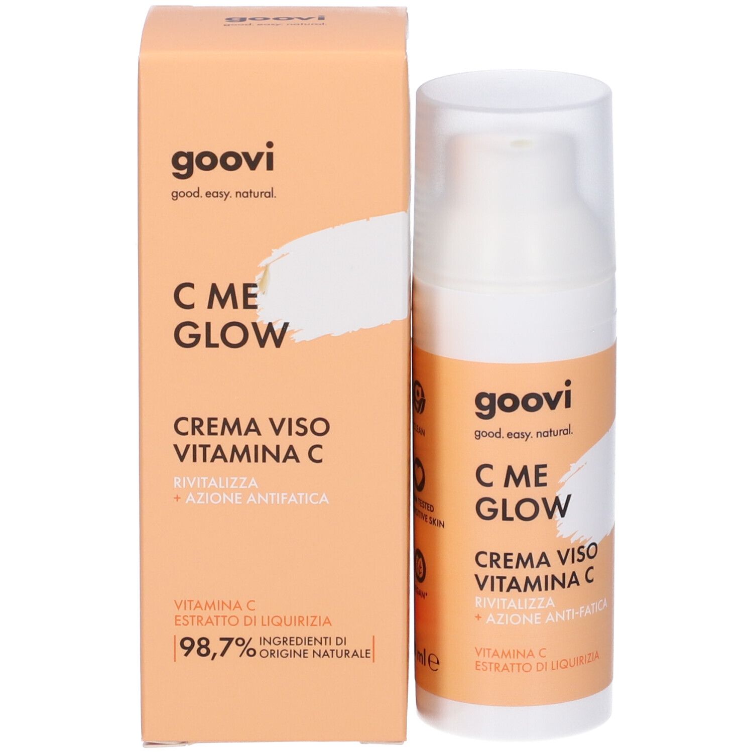 Goovi C Me Glow Crema Viso con Vitamina C