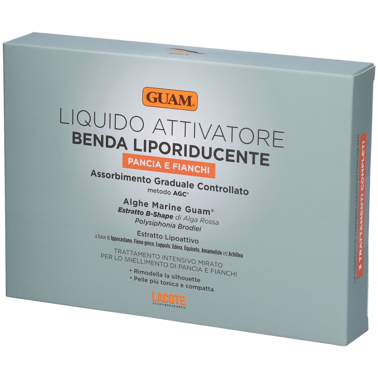 Guam Liquido Attivatore Benda Liporiducente Pancia Fianchi - risparmia il 10% con il codice: Guam10