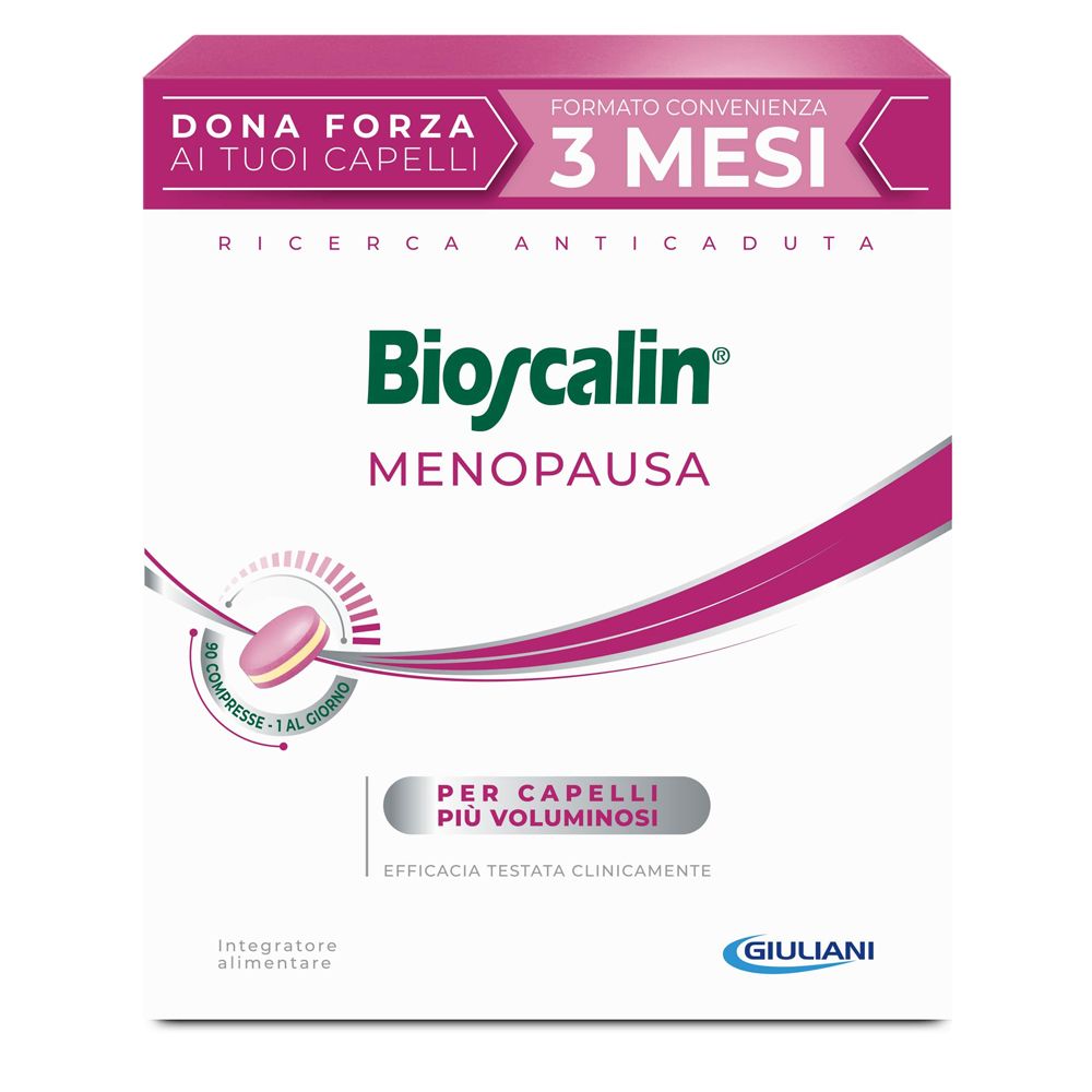 Confezione con nome e logo del prodotto. Colori rosa e bianco. Testo: '3 mesi'.