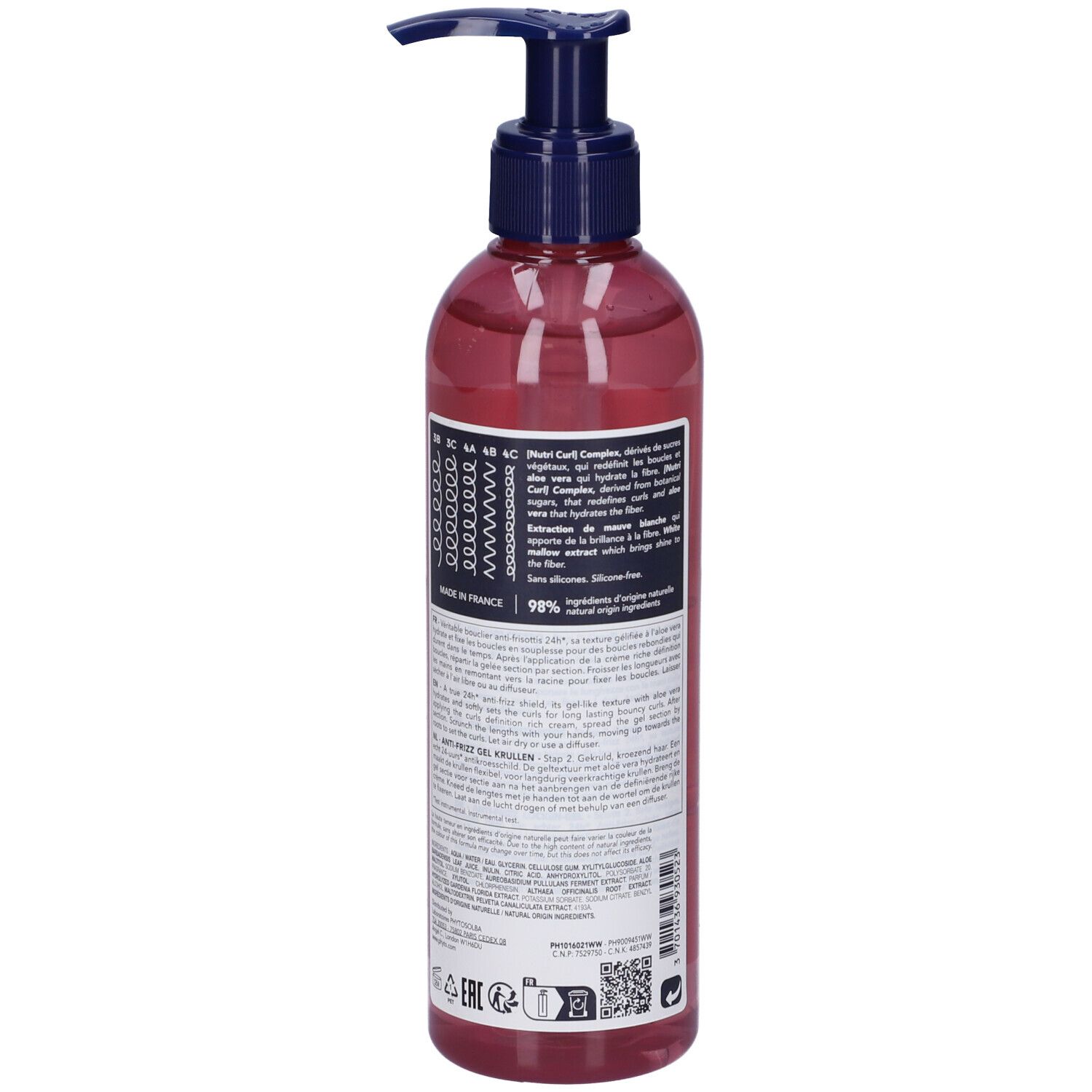 Phyto Ricci Intensi Gel Anti-Frizz
