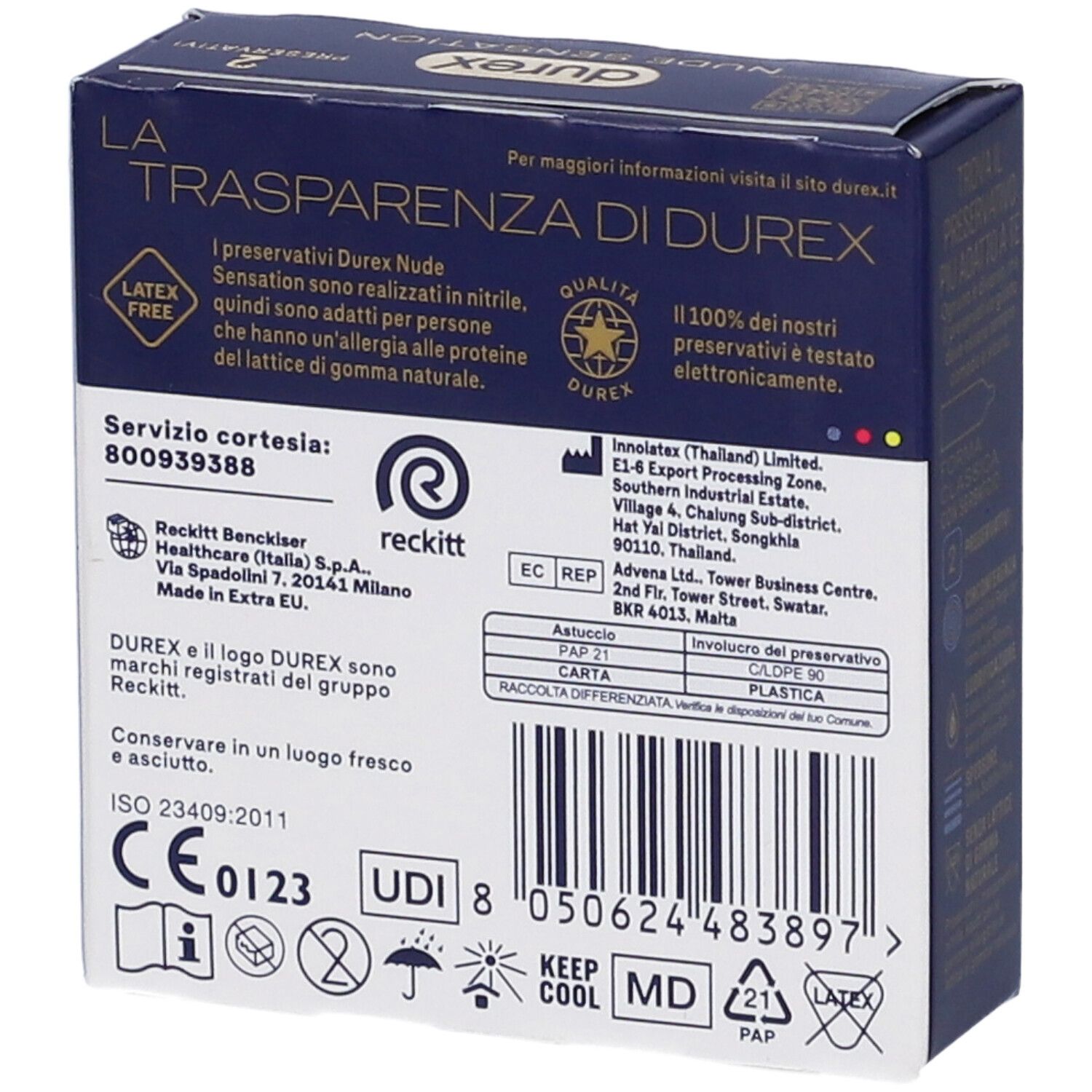 Durex Nude Sensation
