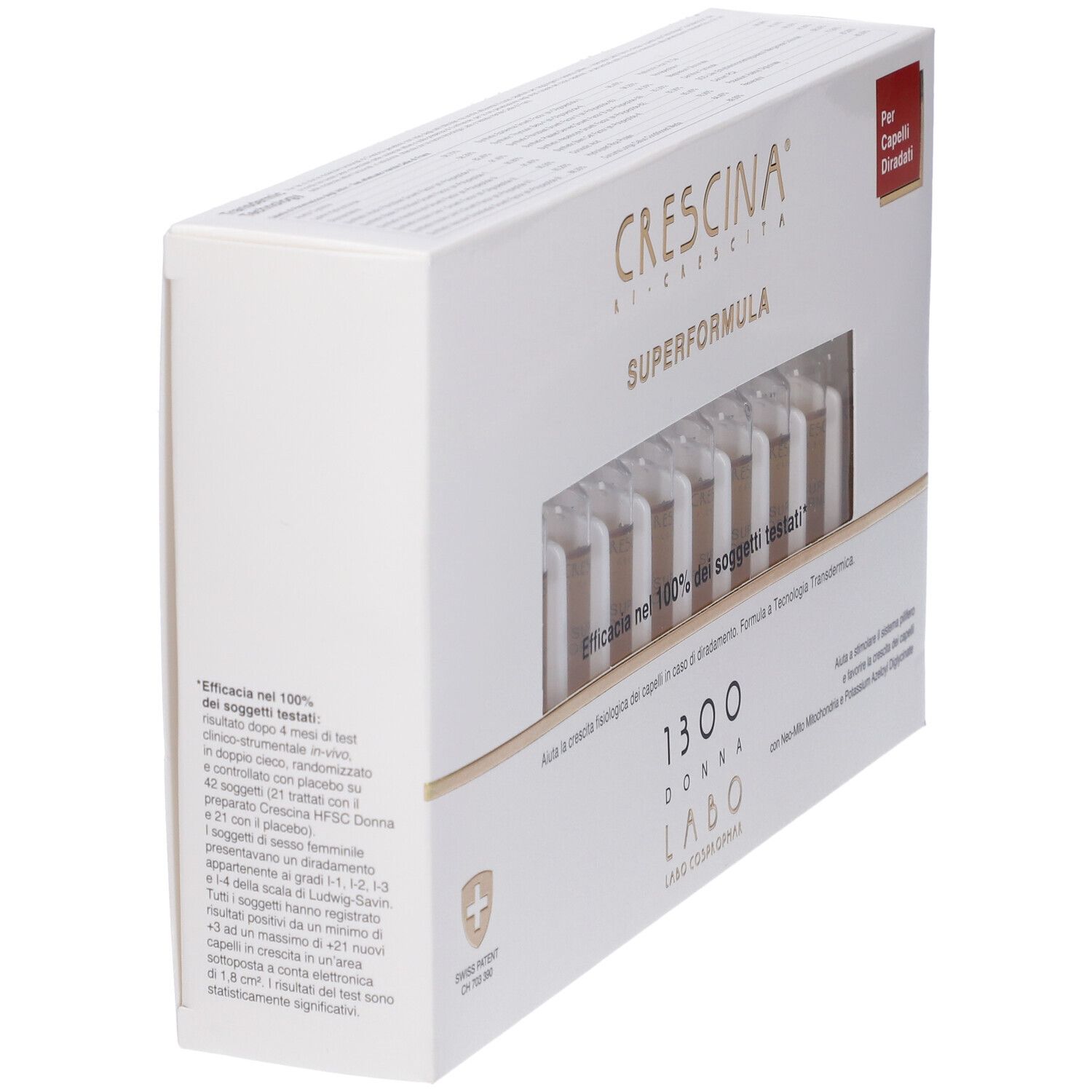 Crescina Ri Crescita Super Formula 1300 Donna 20 Fiale 3,5 ml